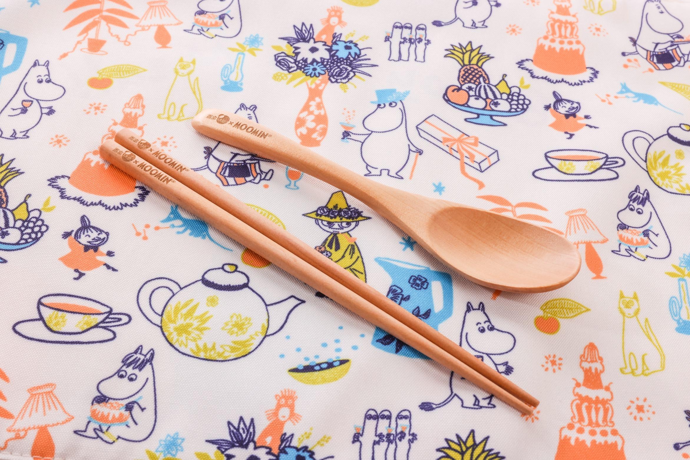 姆明田園餐墊連餐具套裝