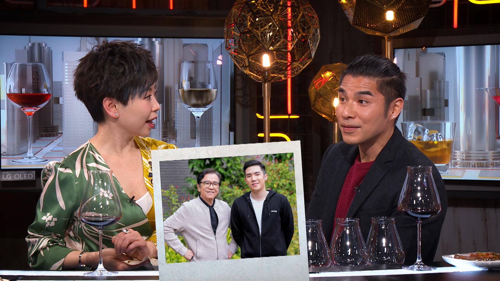 姜文杰大談星二代的感受,對被稱「秦沛之子」感自豪。