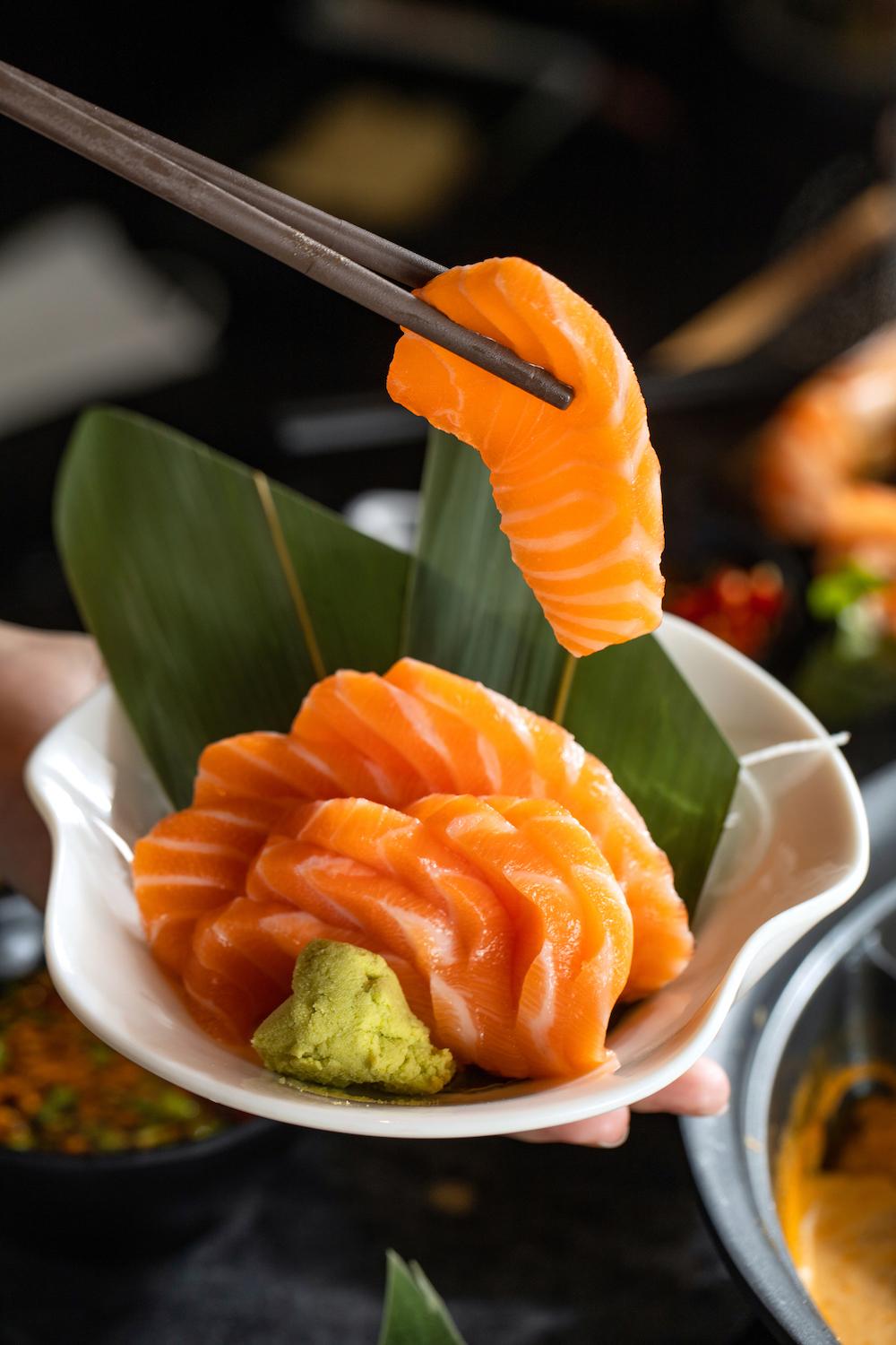 挪威三文魚刺身