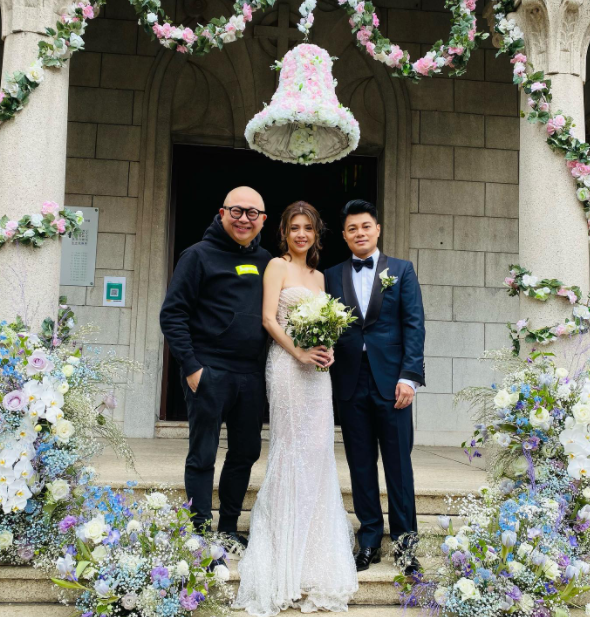 未知是否怕怕胎兒未夠3個月「小器」,連媒人林盛斌都表示未收到張秀文懷孕的喜訊。