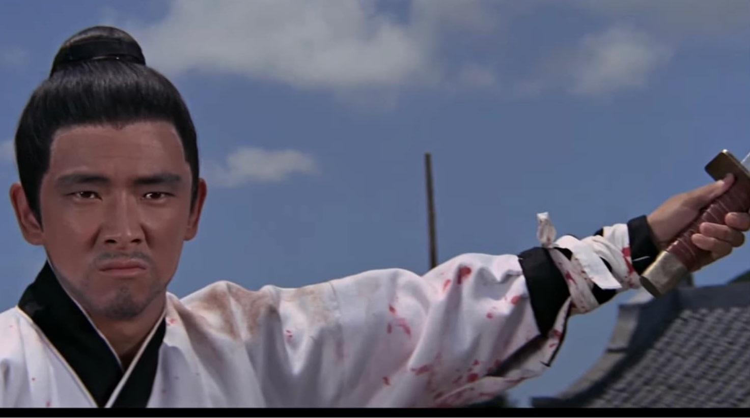 王羽在《獨臂刀》的大俠形象,深入民心。