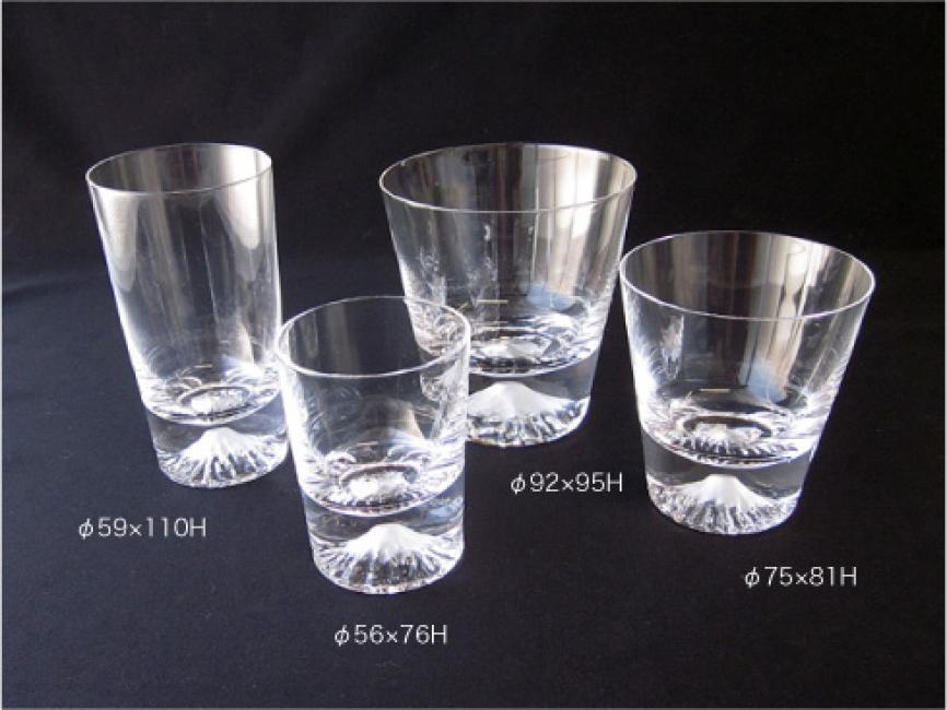 田島硝子 迷你富士山杯、迷你高杯