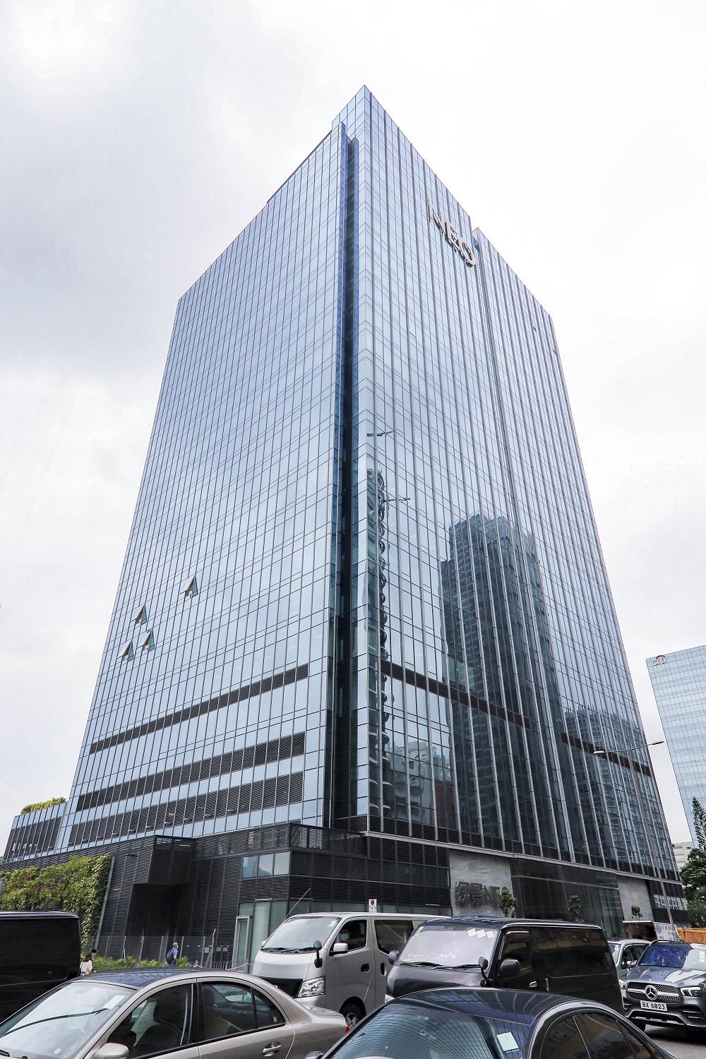 市場消息指,手機配件品牌CASETiFY租用觀塘綠景NEO大廈兩層樓面單位,面積約5萬方呎。(相片由中原地產提供)