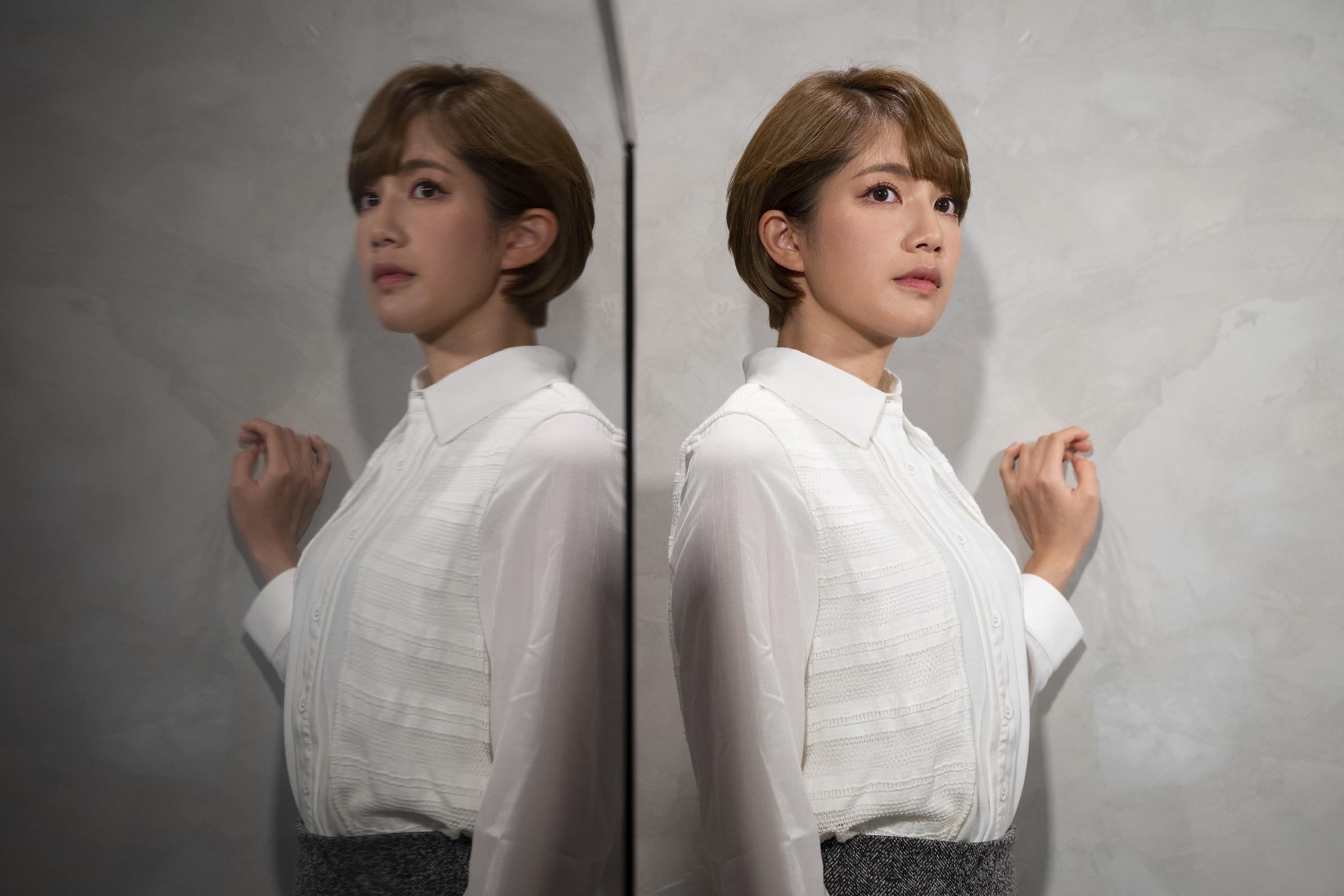 蘇皓兒盼在演戲路上不斷突破自我。(陳奕釗攝)