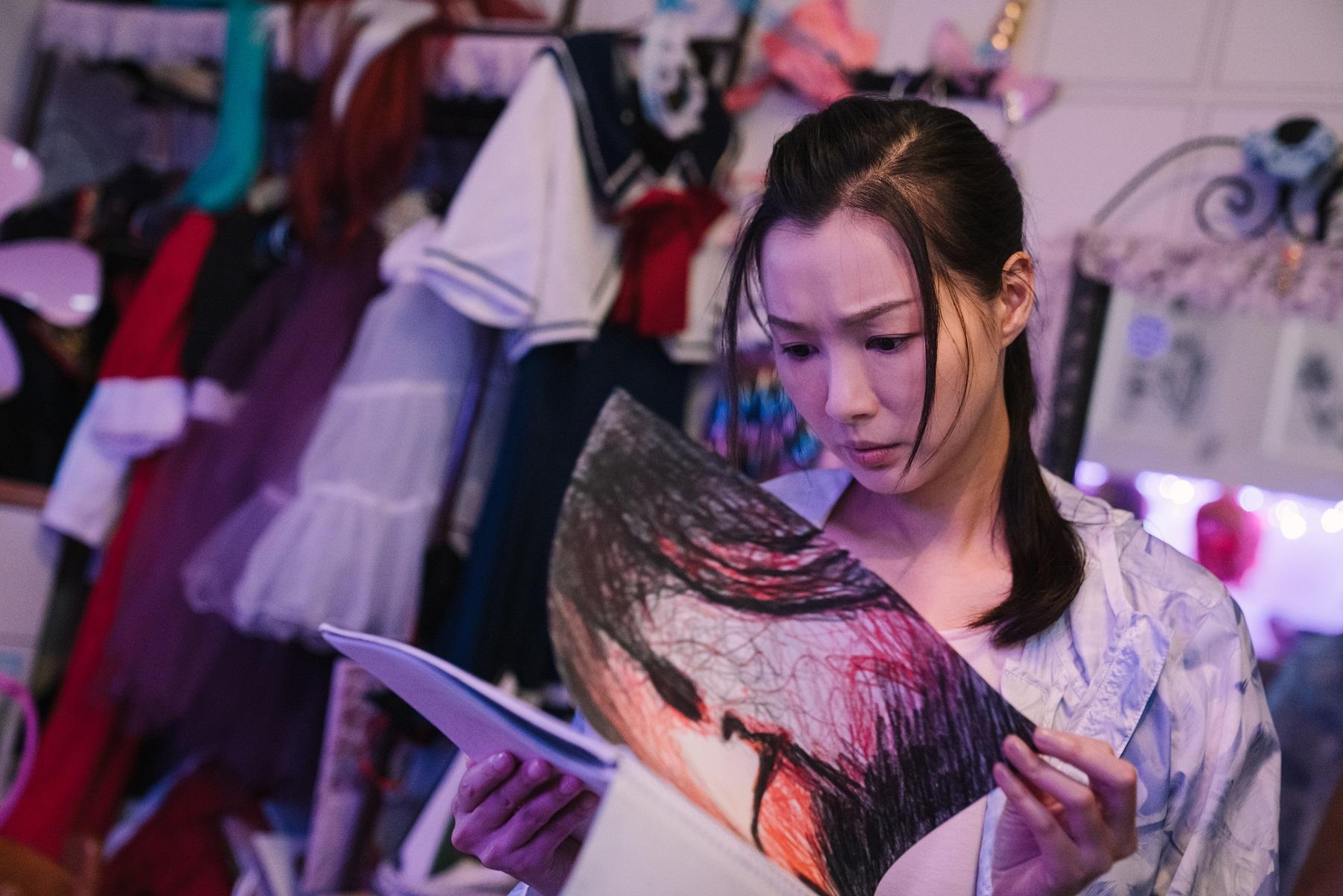 趙頌茹在劇中是悲情人物,最終以自殺結束生命。