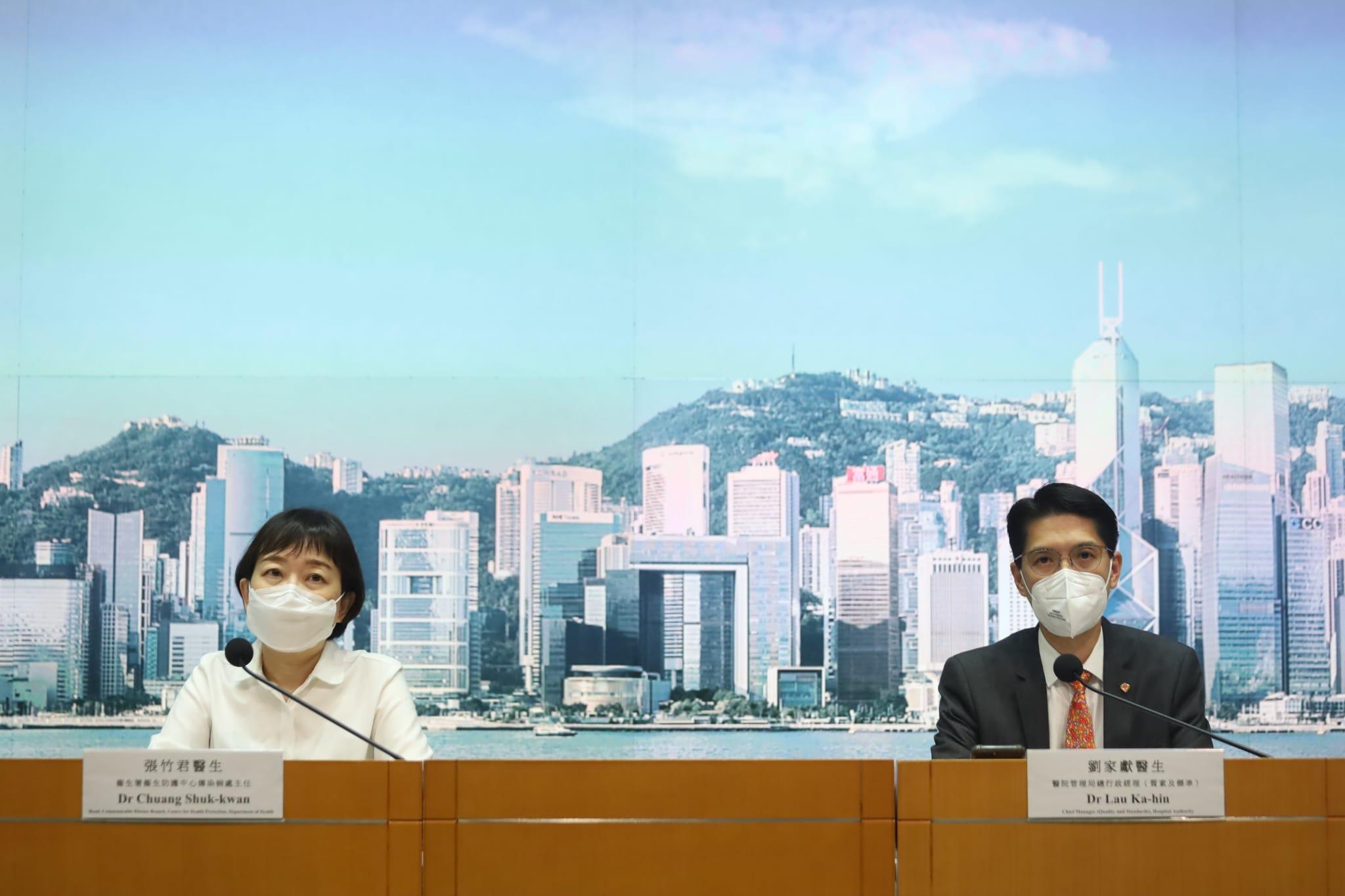 本港今日新增413宗確診病例,再多5名患者死亡。