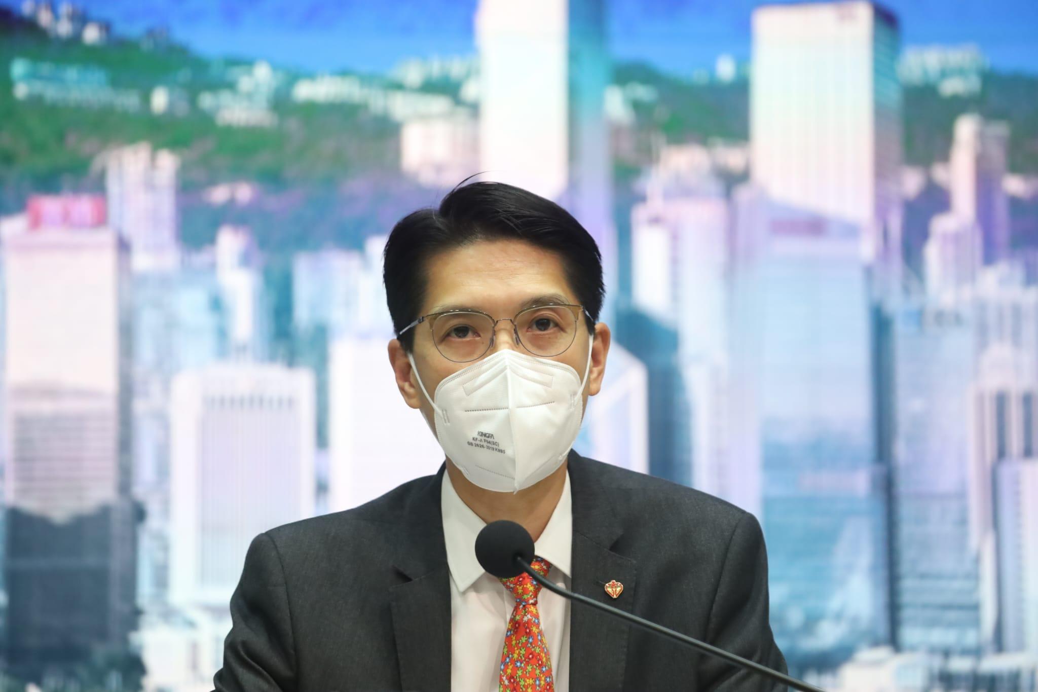 劉家獻交代本港多5名患者死亡。