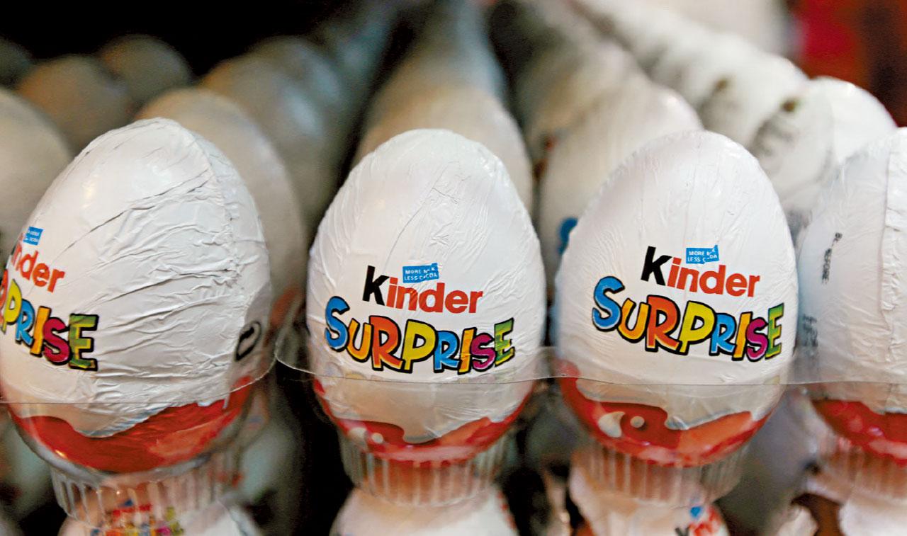 全球回收|比利時廠房藏菌 產品輸113國 歐美逾百人食Kinder染沙門氏菌