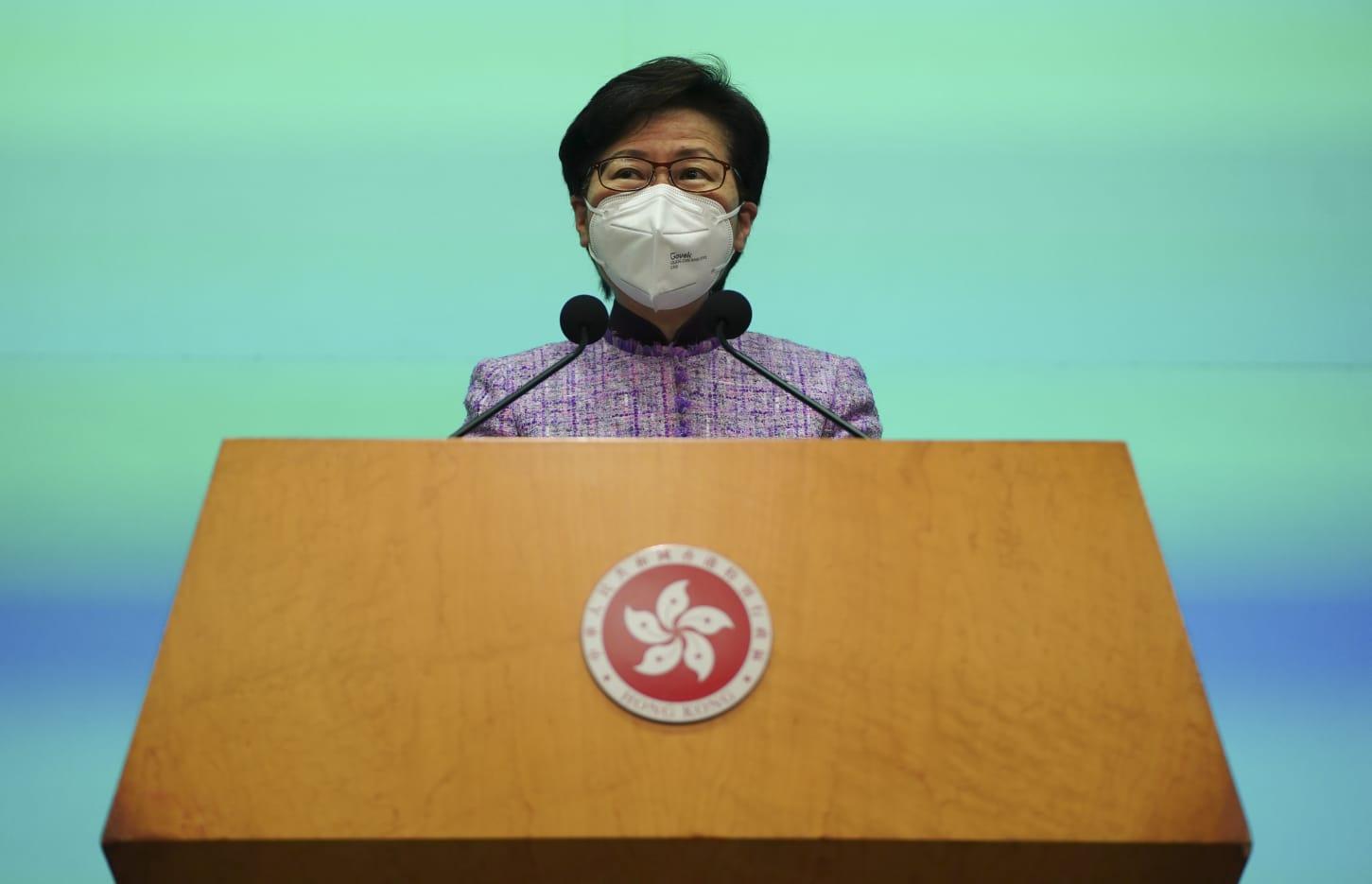 林鄭月娥任內經歷修例風波及新冠肺炎,有指兩場重大危機,嚴重打擊她的管治威信。