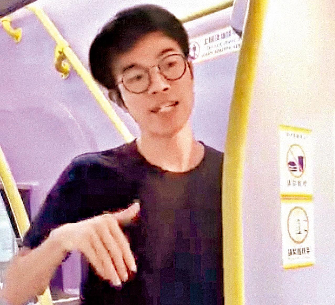 前區議員葉子祈早前搭巴士除口罩等,被判囚8個月獲緩刑罰款8萬元。