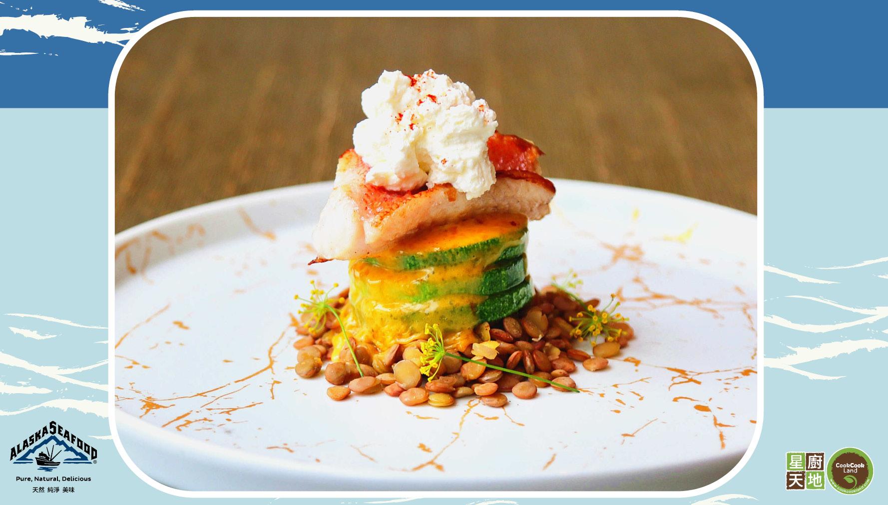 美國太平洋紅魚 - 青檸意式香煎