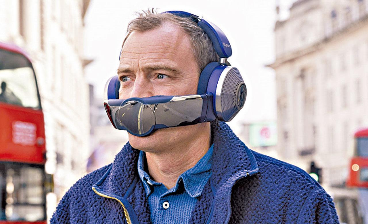 「瀨尿牛丸」級傑作 口罩+耳機Dyson Zone空氣淨化耳機