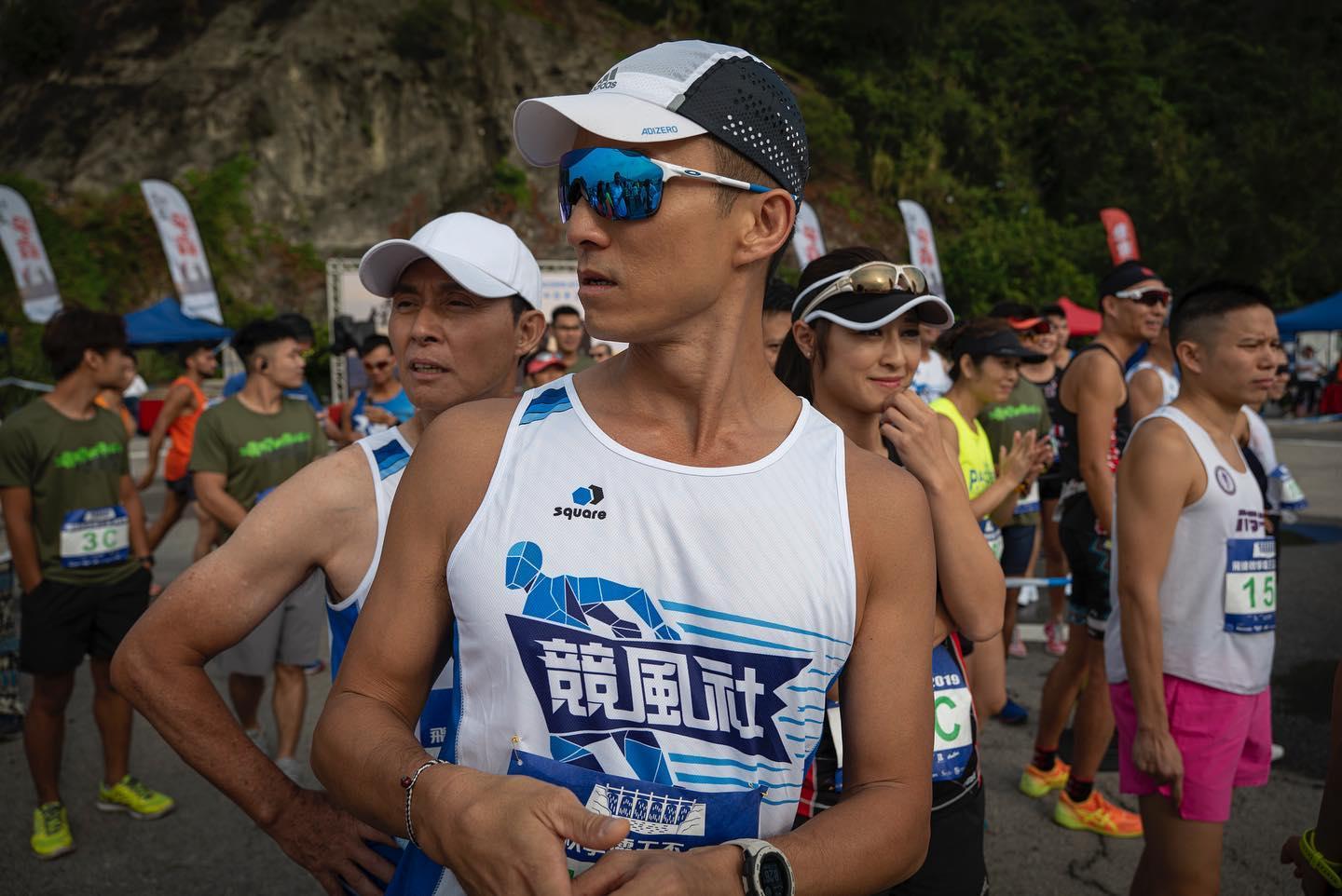 跑步是陳山聰的減壓良方。(陳山聰FB)