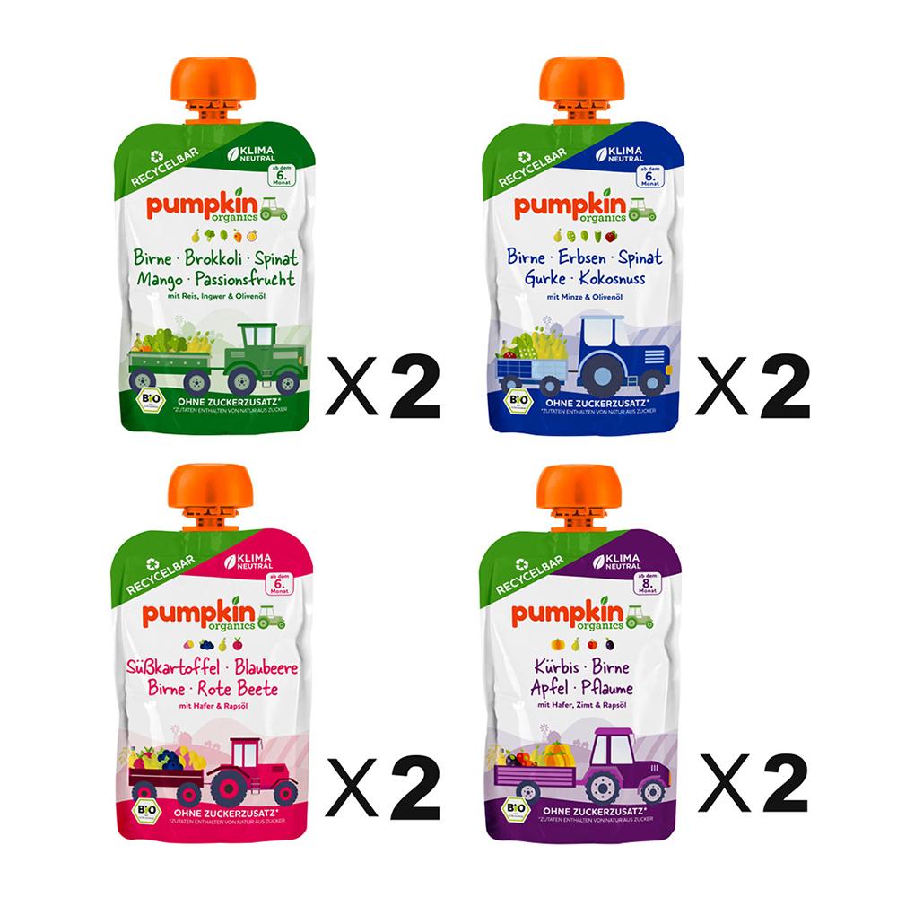 Pumpkin Organics 果蓉套裝