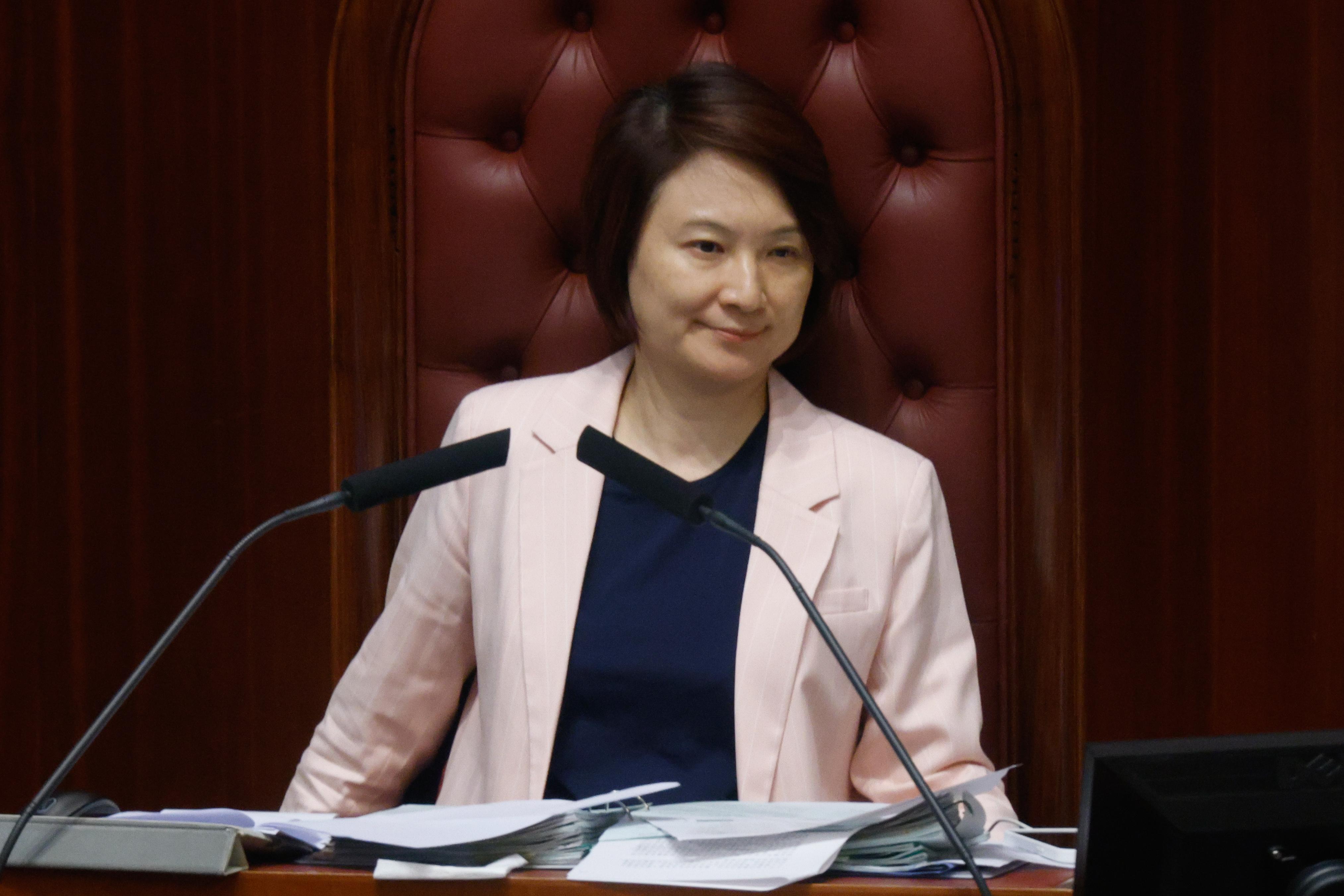 民建聯主席李慧琼。(資料圖片/蘇文傑攝)