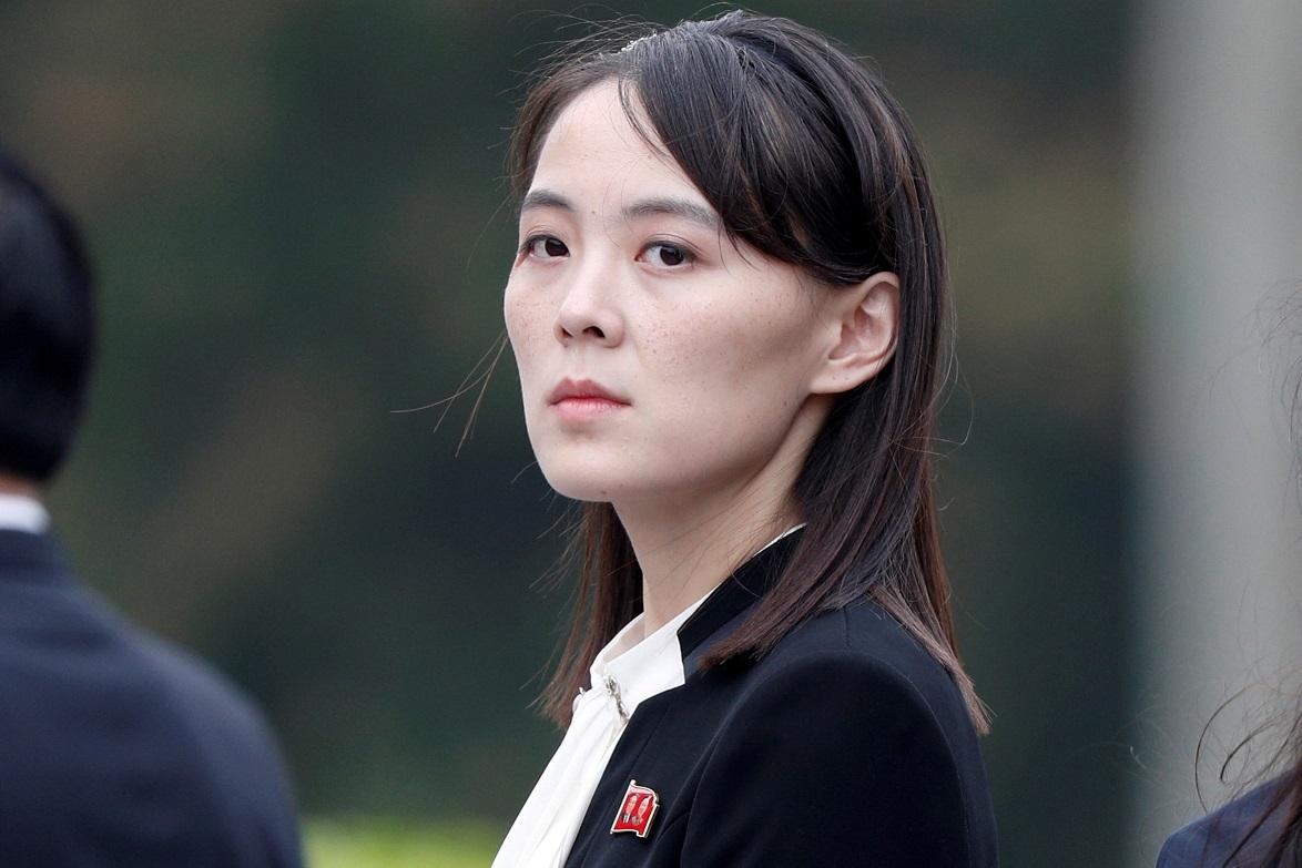 金正恩胞妹金與正。(路透社)