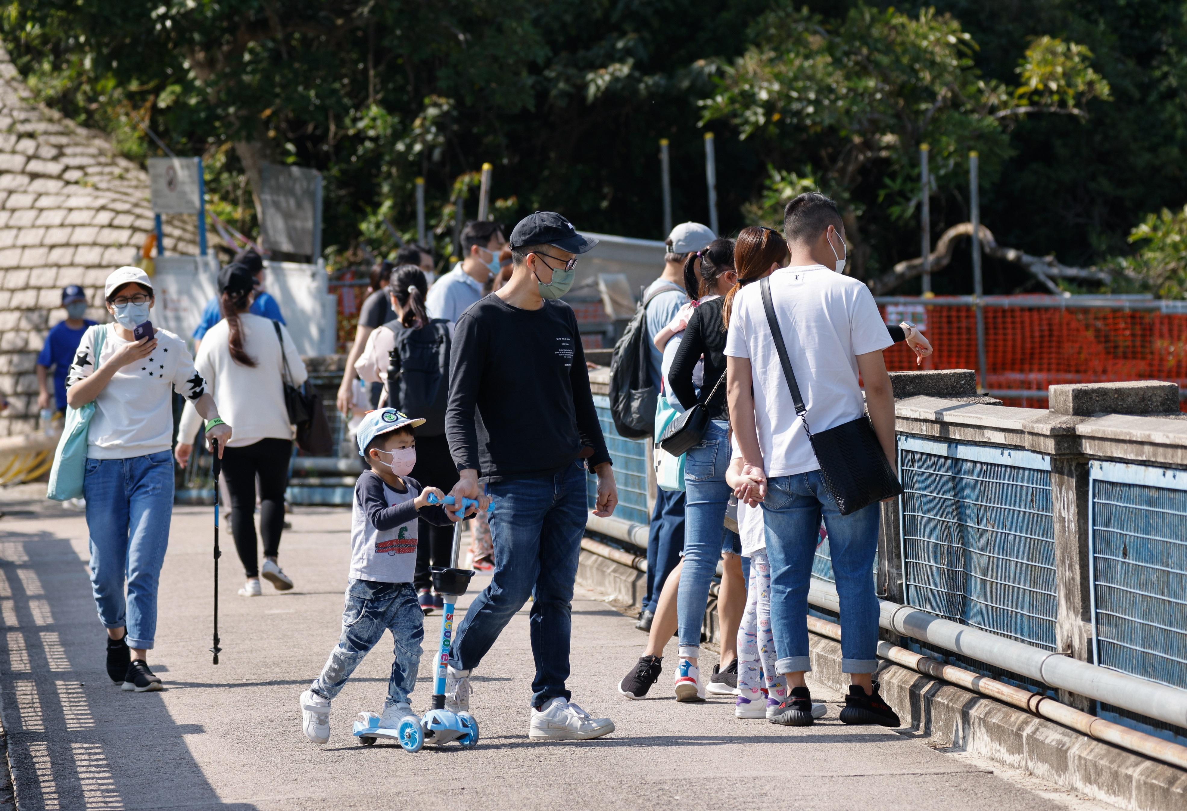 疫情回落,市民出行次數增加。(資料圖片/蘇文傑攝)