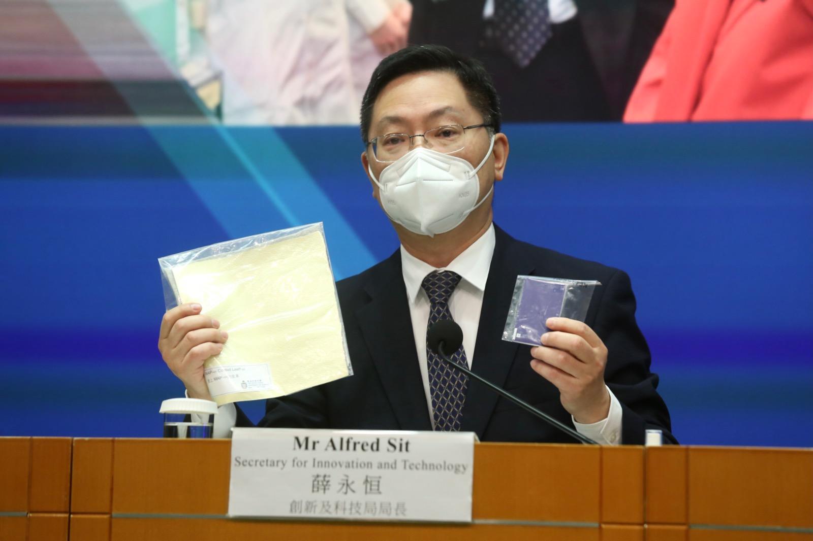 薛永恒指,污水監測系統已採集全港約1萬個樣本,找出2.6萬宗初確個案。