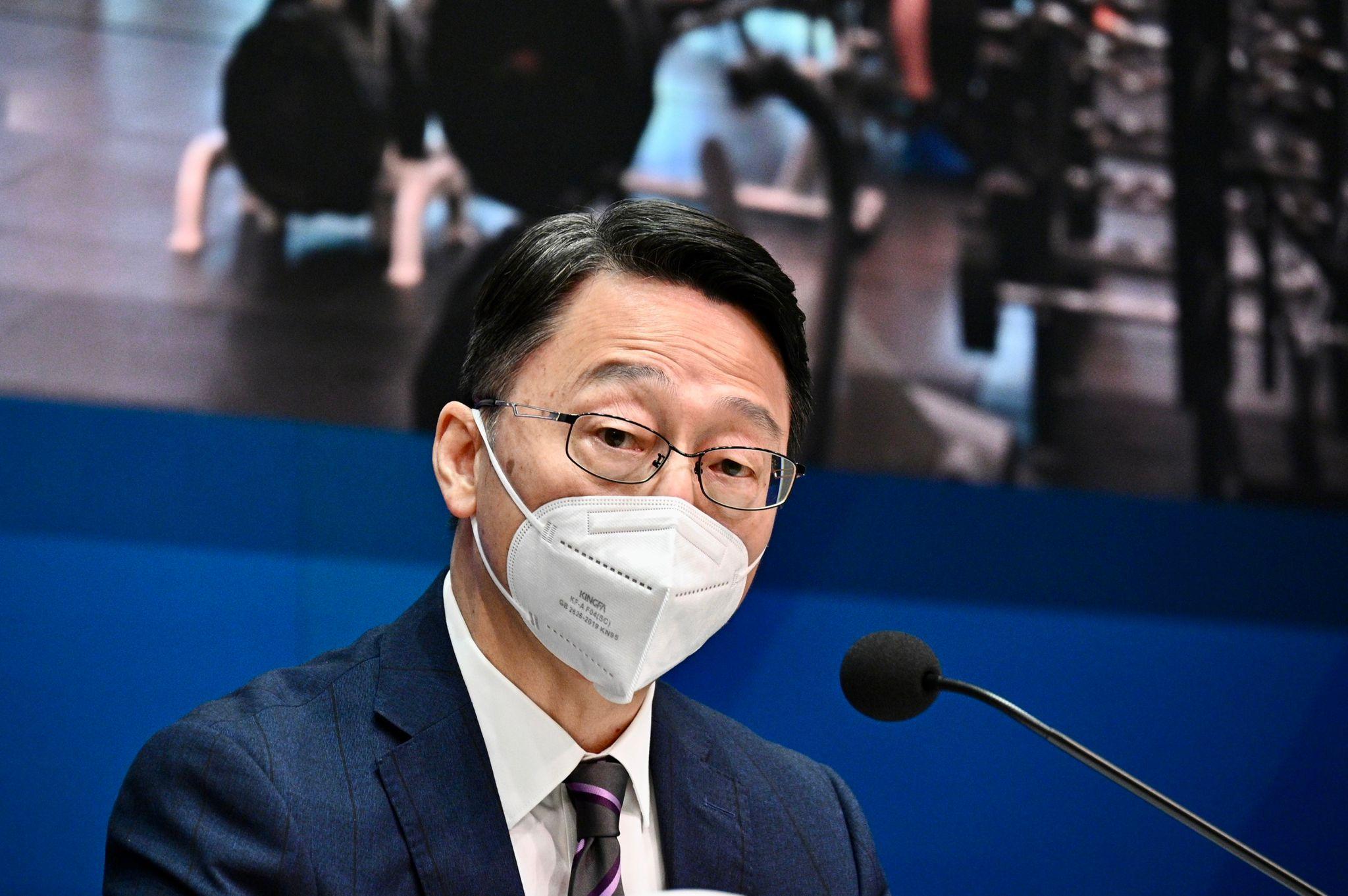 康文署署長劉明光宣布署方開放場地措施