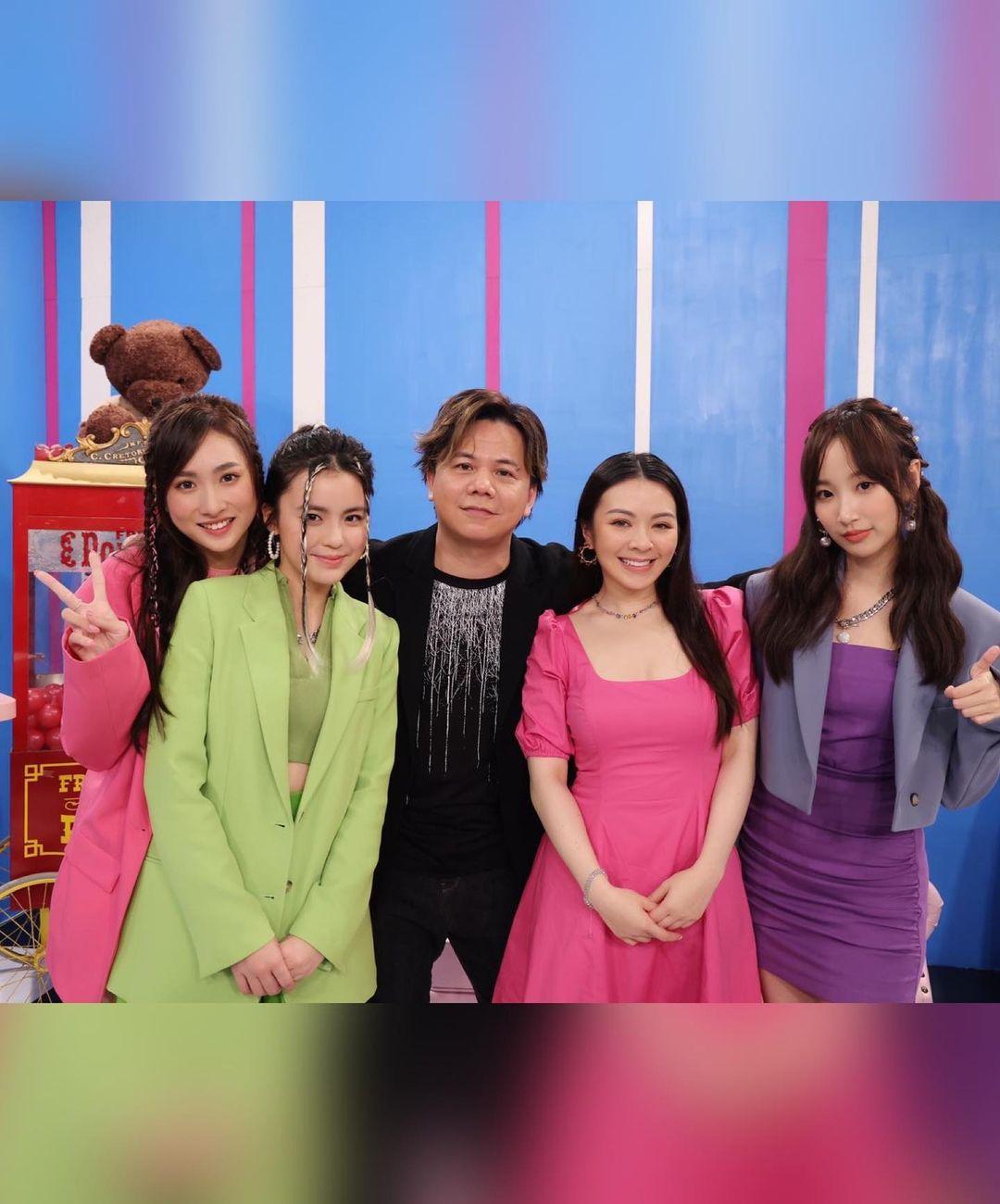 炎明熹因為北上參賽,未能一齊傾偈。