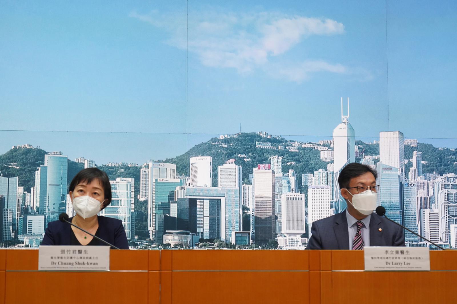 本港今日新增1,407宗確診,是第五波疫情高峰以來連續第二日跌穿2,000宗。