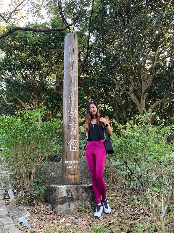 夜遊獅子山 日落下的望夫石