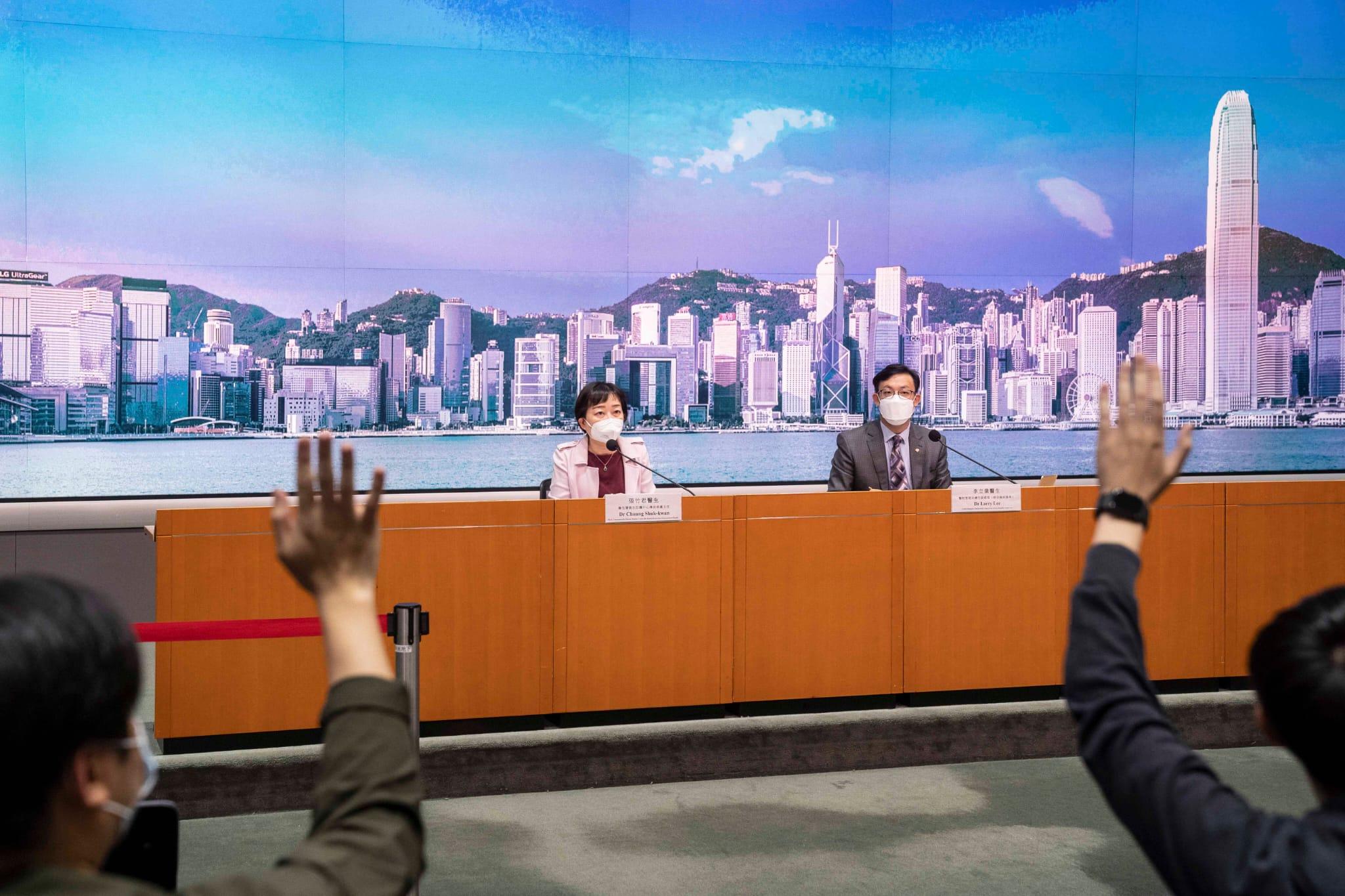 本港今日新增1,433宗確診個案,連續3日跌穿2,000宗。