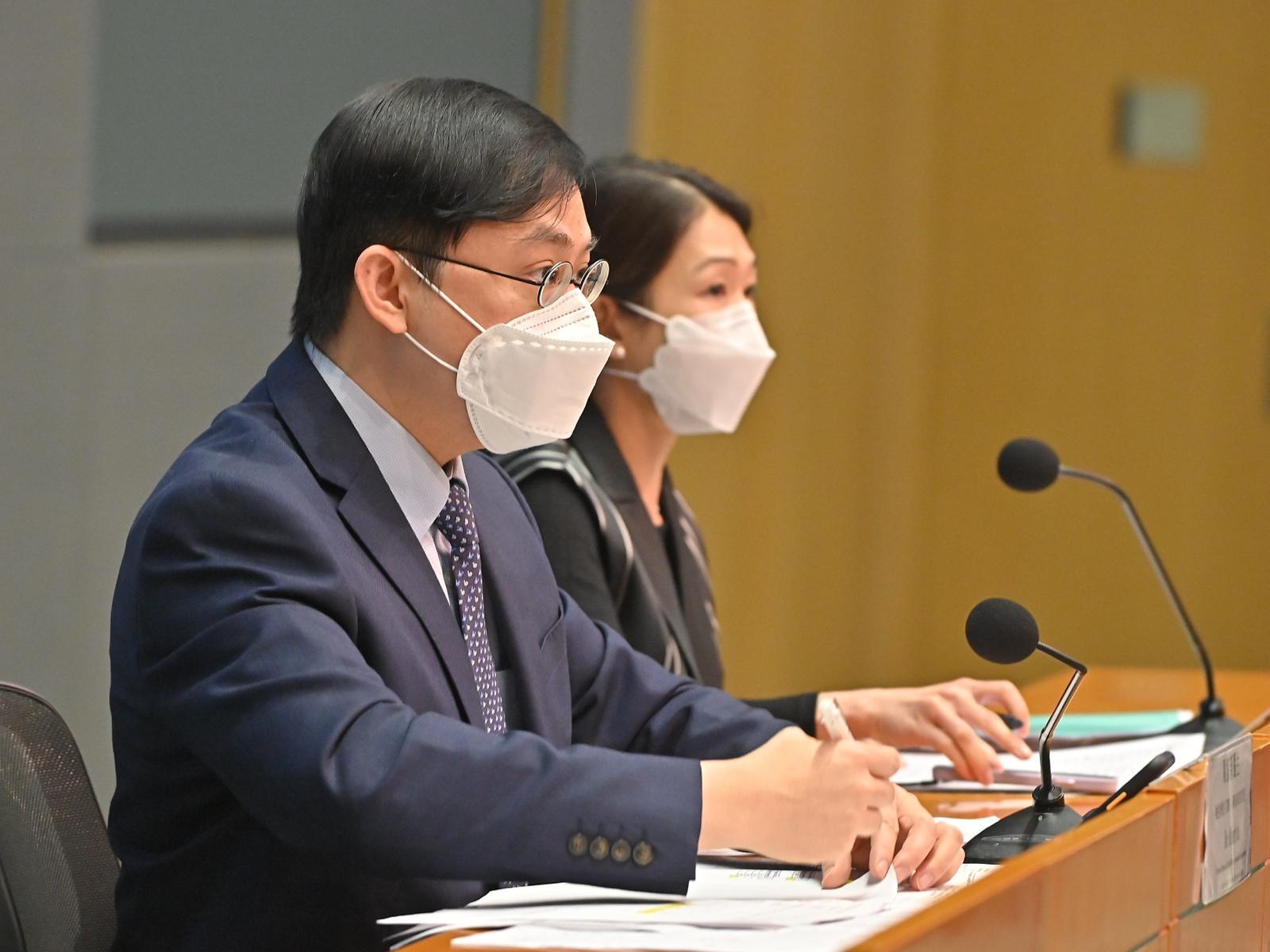 歐家榮指,政府有預備方案,控制疫情反彈。