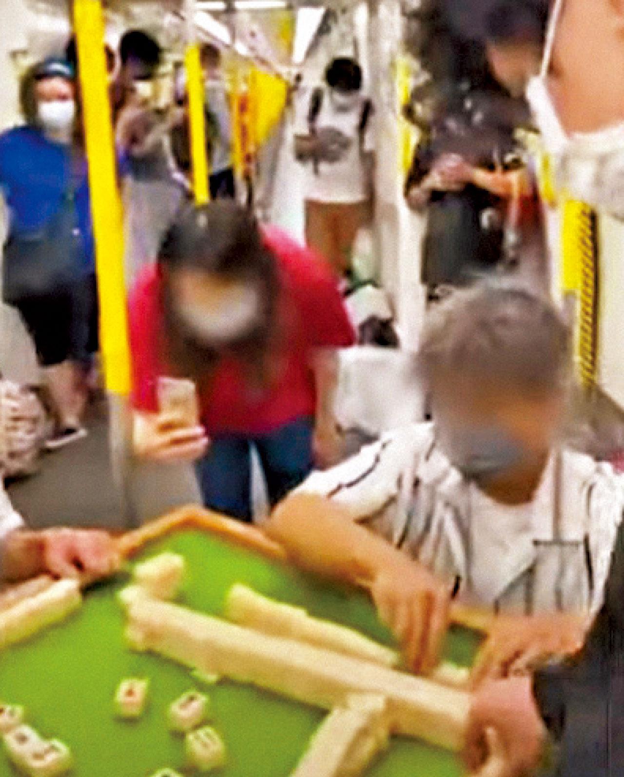 遵從法例|港鐵車廂內竹戰拍片 5漢罪成各罰1000元