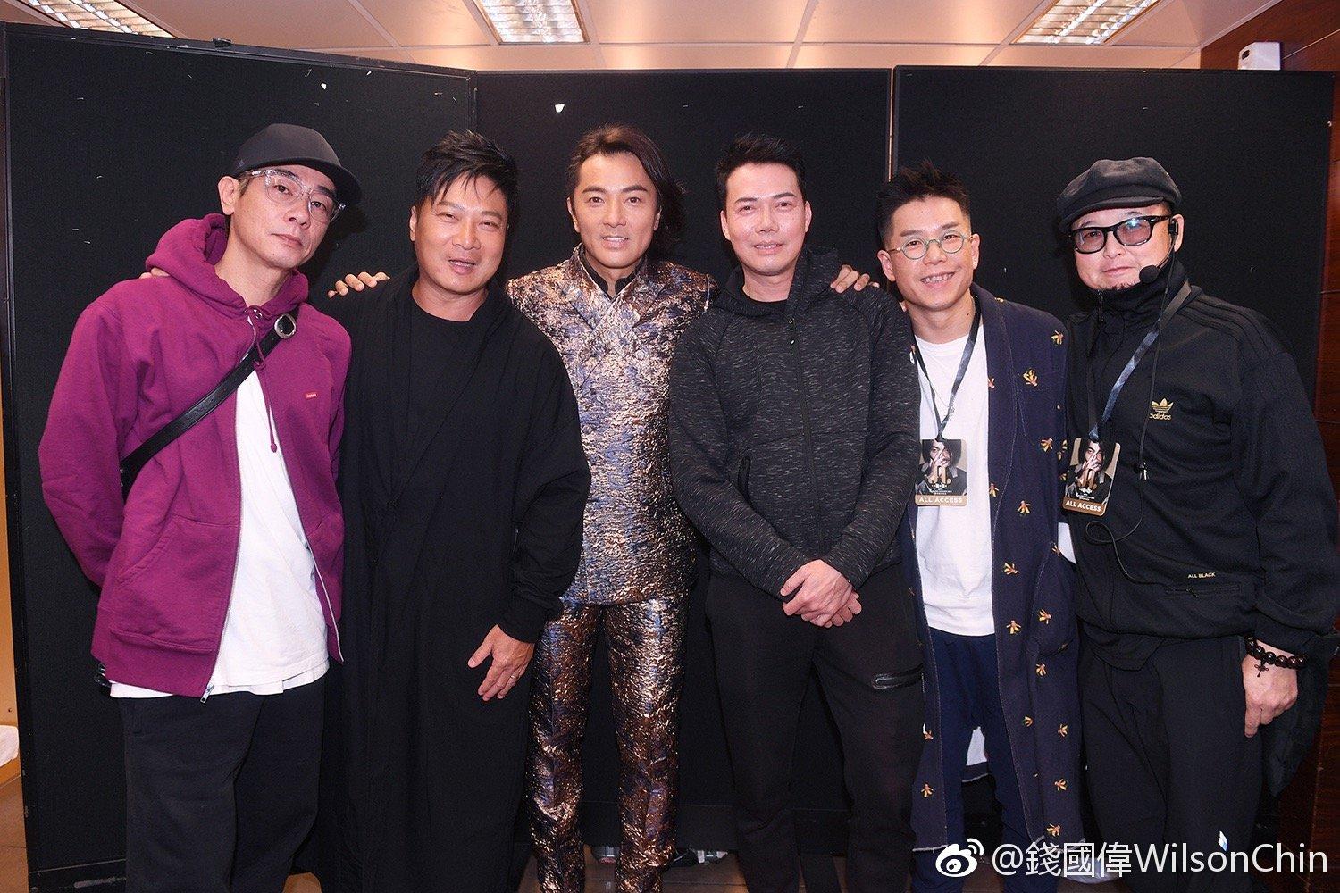 錢國偉與一班古惑佬非常老友。