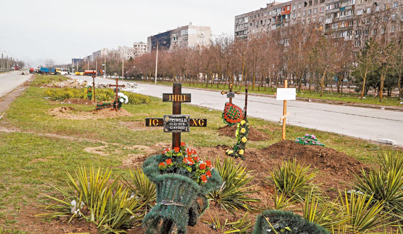 戰火摧殘|市長:俄軍攜流動「火葬場」毀屍 傳馬里烏波爾遭化武攻擊