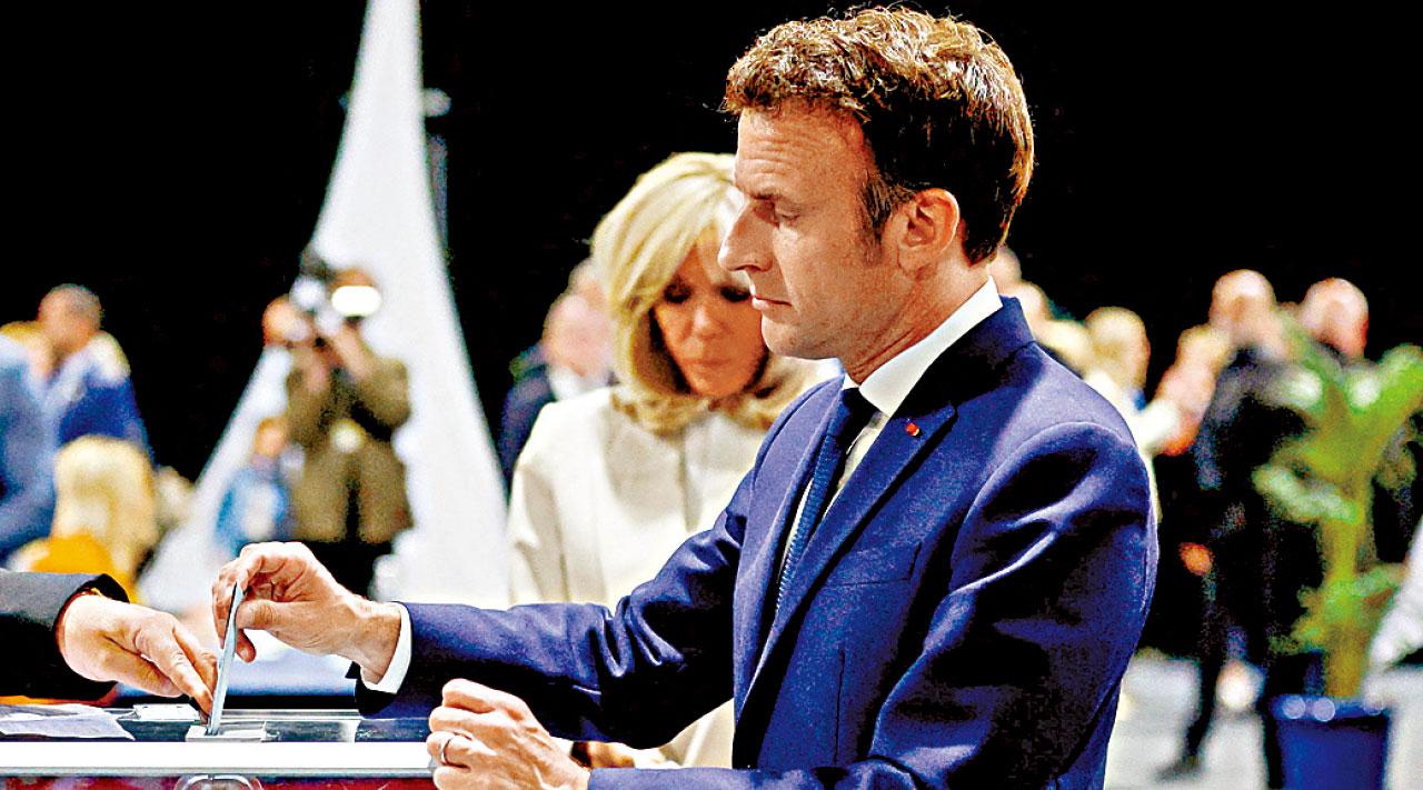 法大選結束 選民︰艱難時期冀馬克龍留任