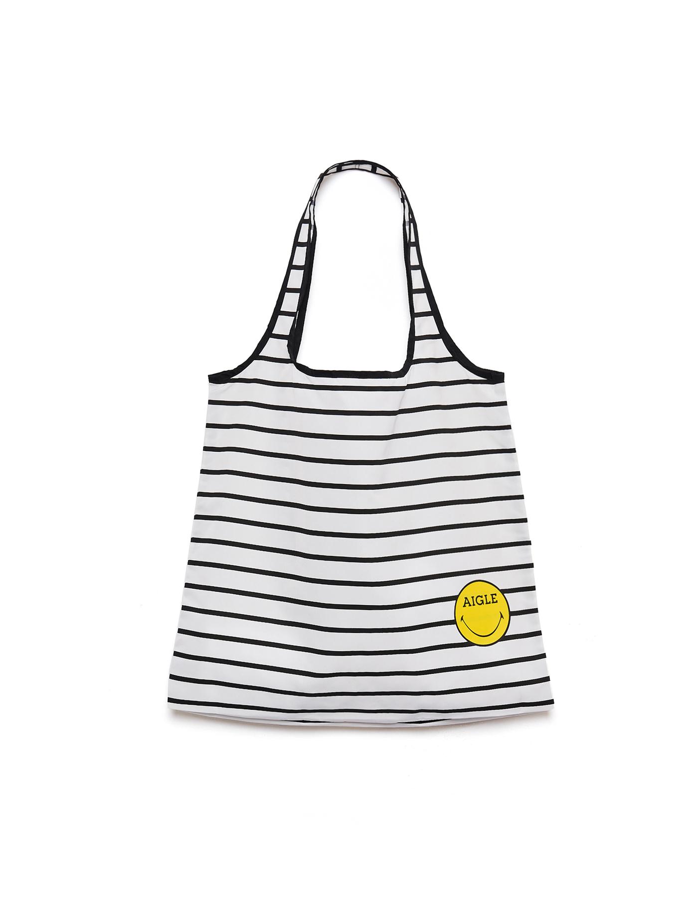 AIGLE x SMILEY可摺疊購物袋(香港特別版)