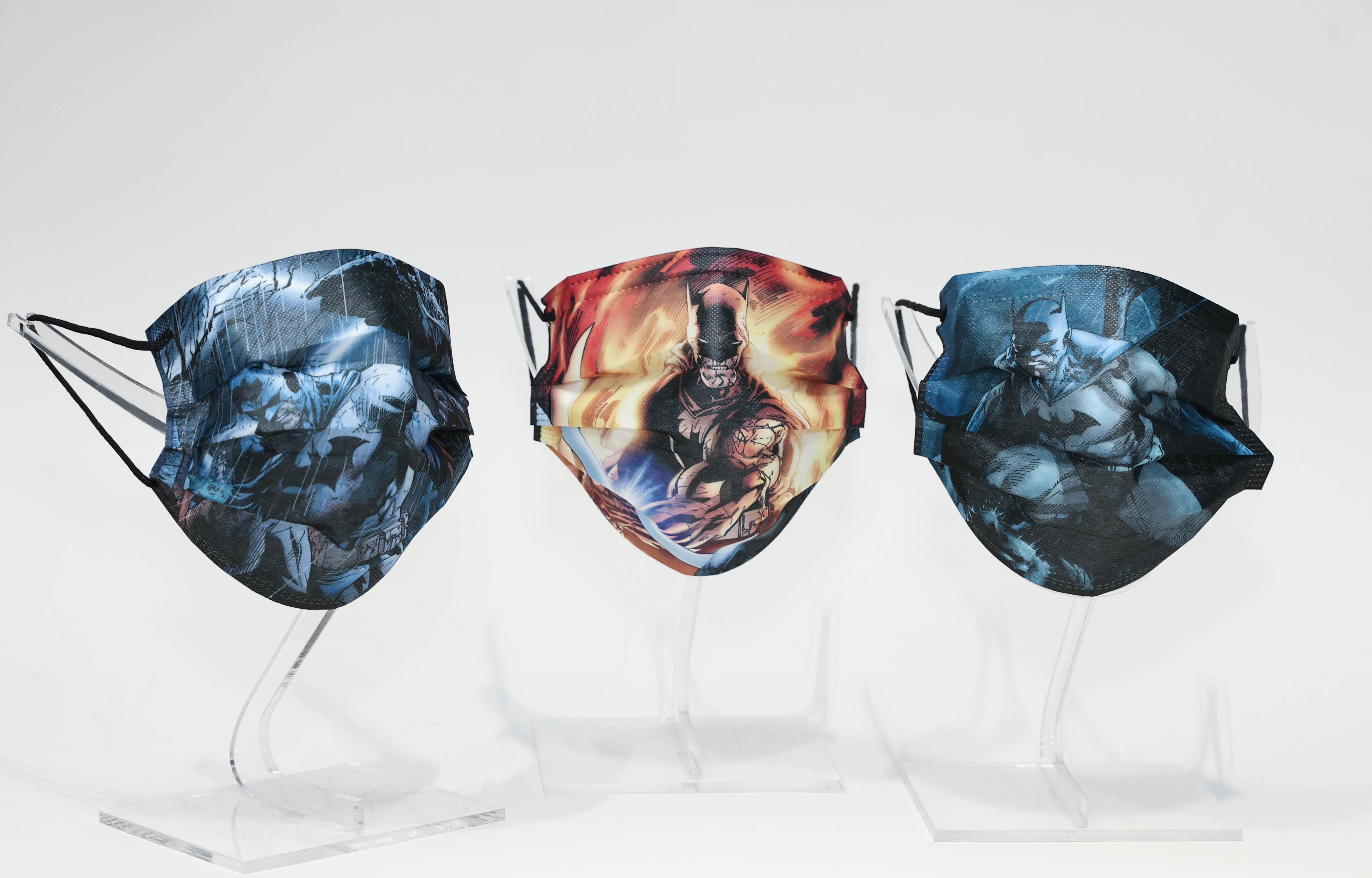 《Batman》口罩系列(共10款) 每盒$50(共8片,獨立包裝)