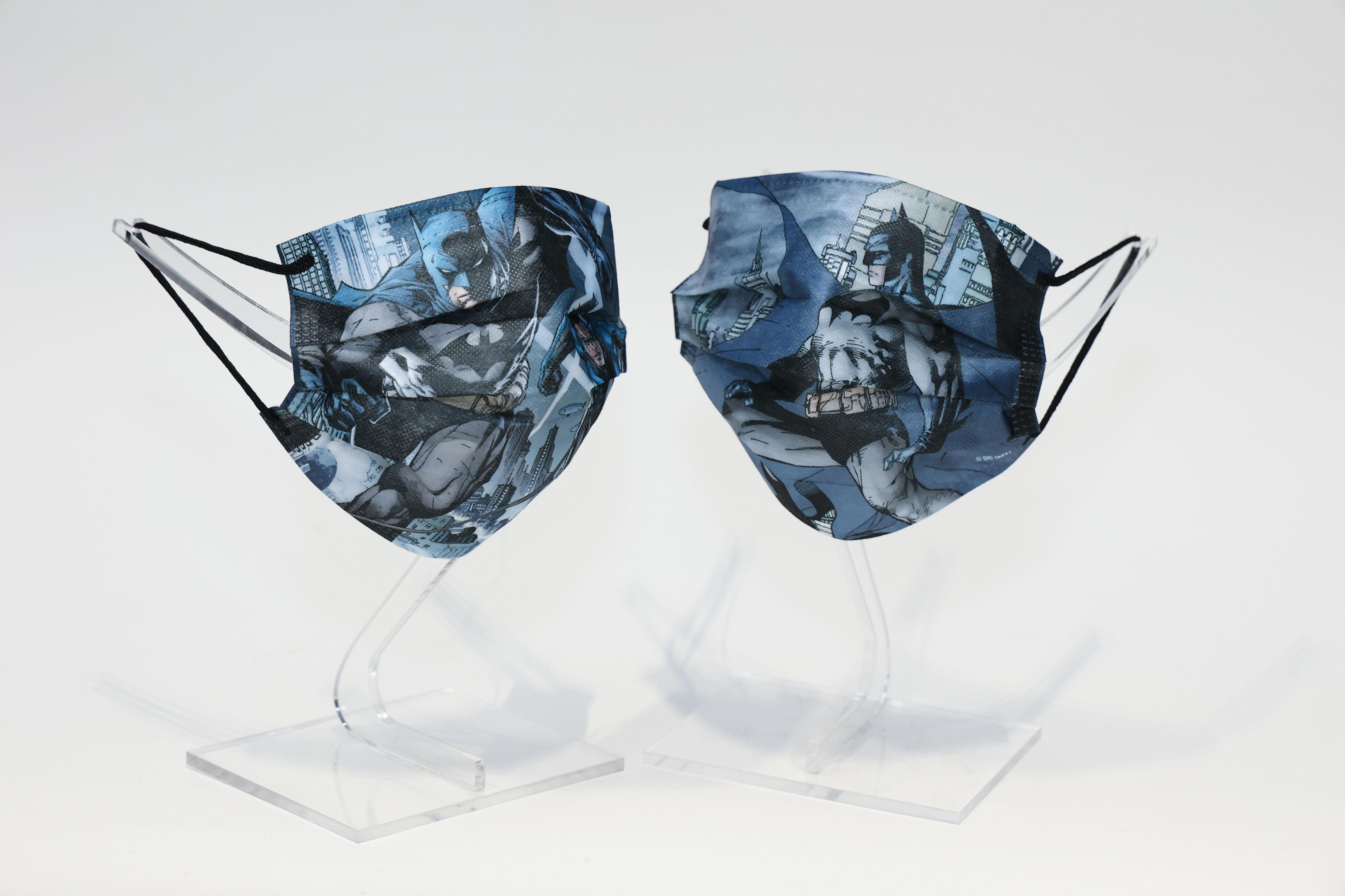 《Batman》口罩系列(共10款) 每盒$50(共8片,獨立包裝)