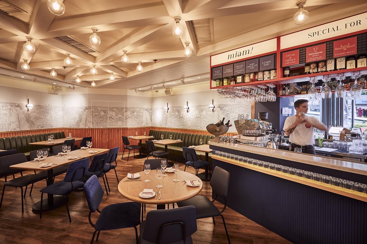 法式餐館District 8環境愜意