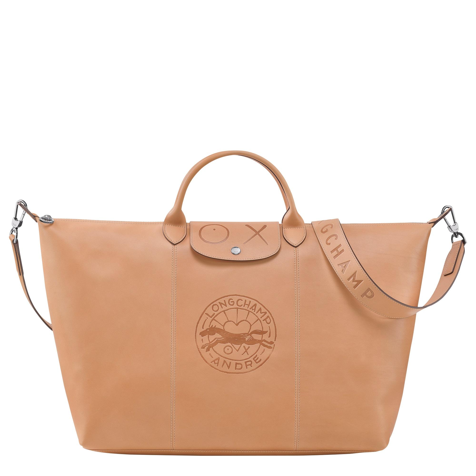 皮革版本 Le Pliage旅行袋 $9,150
