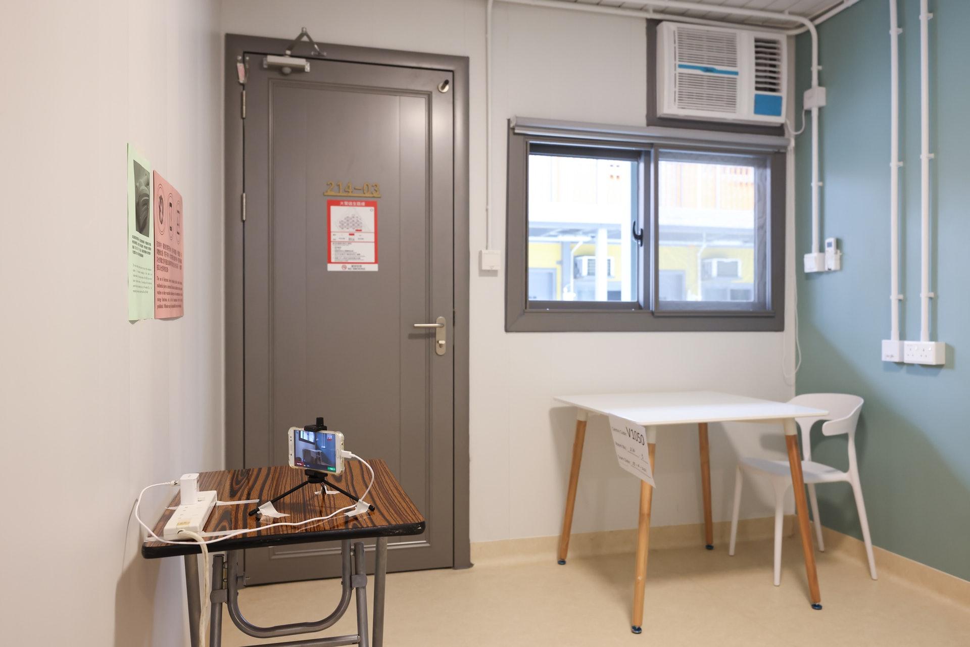 染疫考生需要到竹篙灣應試。(資料圖片/考評局提供)