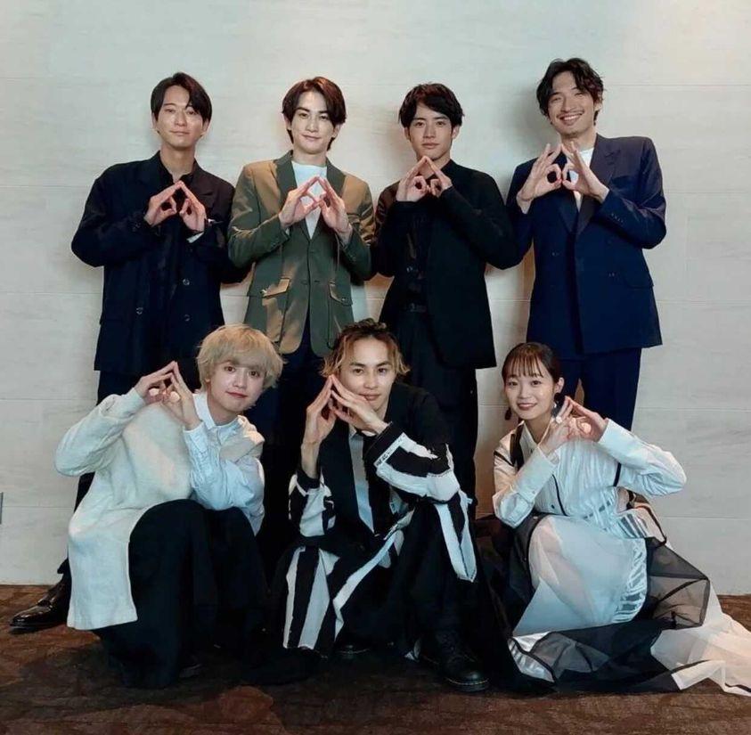 町田啟太今日在康復後首度公開露面,偕赤楚衛二合體到戲院見Fans。