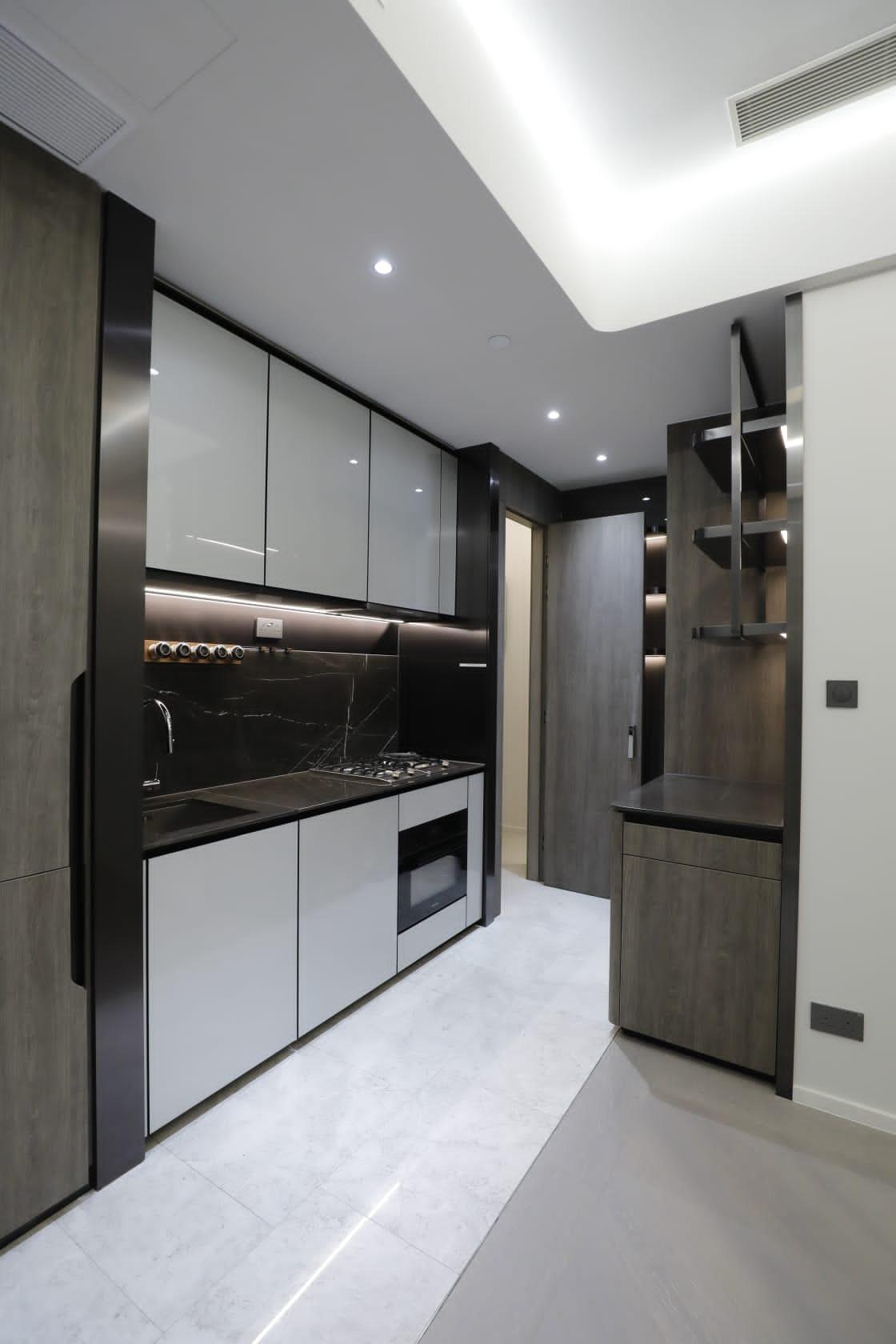 開放式設計廚房。(林俊源攝)