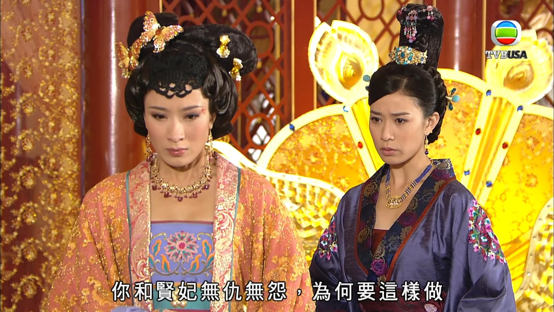 佘詩曼與楊茜堯有不少對手戲。