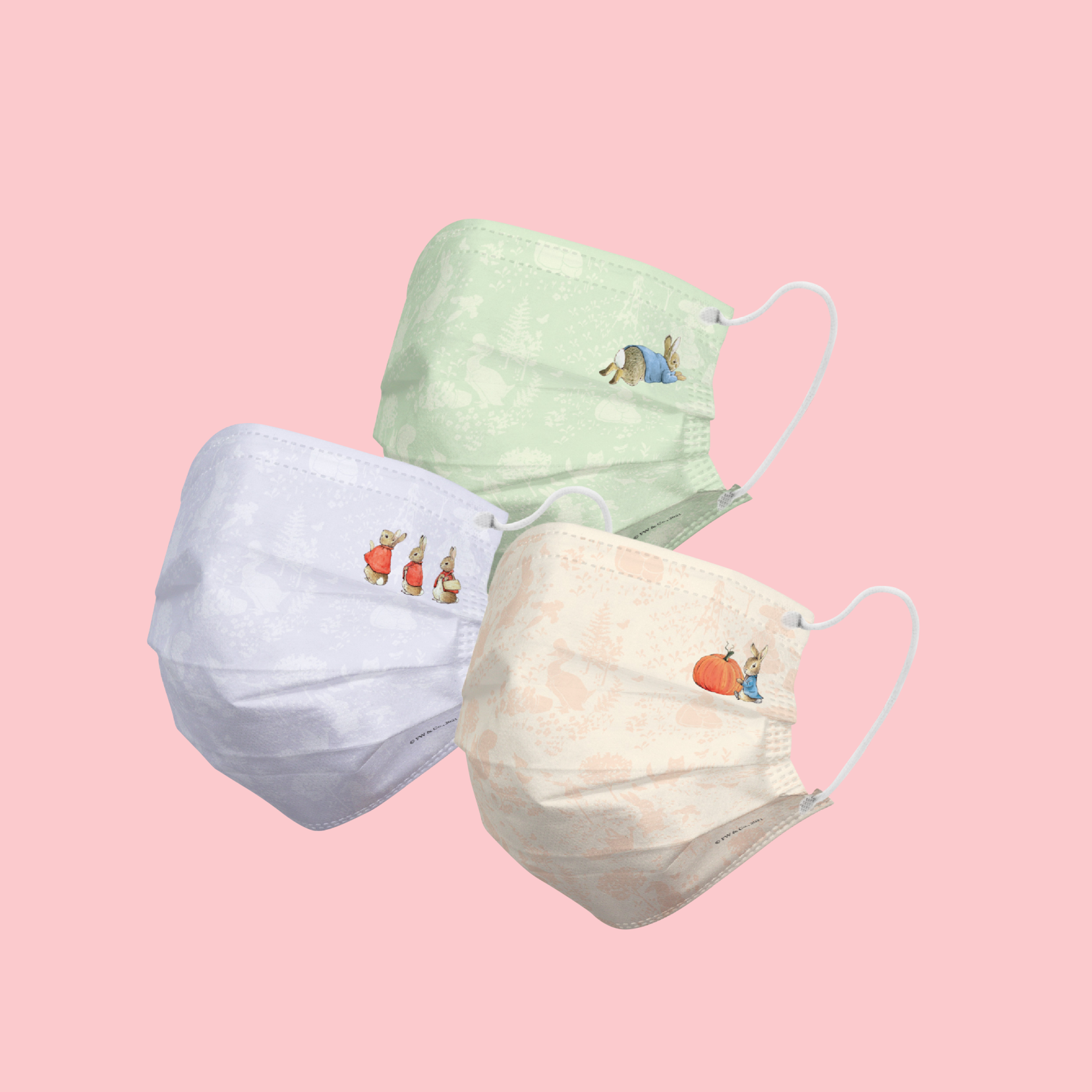 Secret Garden 120週年口罩系列(共3款)(17.5/16cm) 每盒$148(30片)