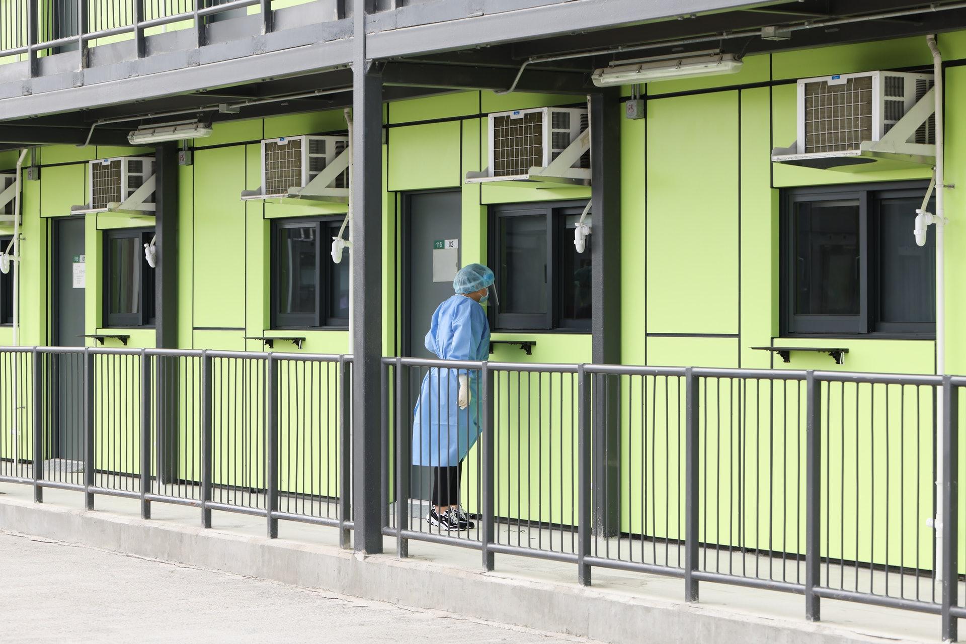 染疫考生需要到竹篙灣應試。(資料圖片/考評局提供)