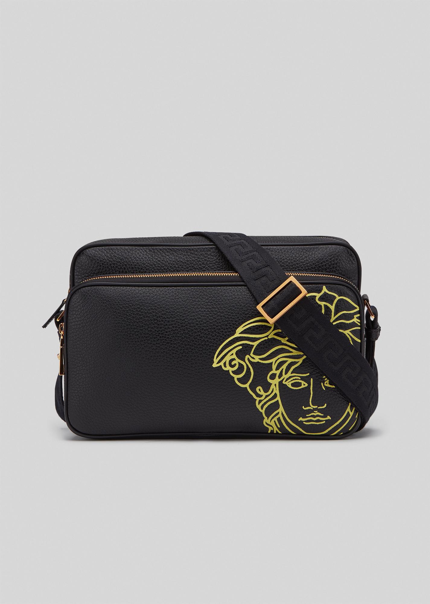 (26/4)Versace Medusa 真皮斜挎包 折扣價:HKD$ 2,565(23 折)