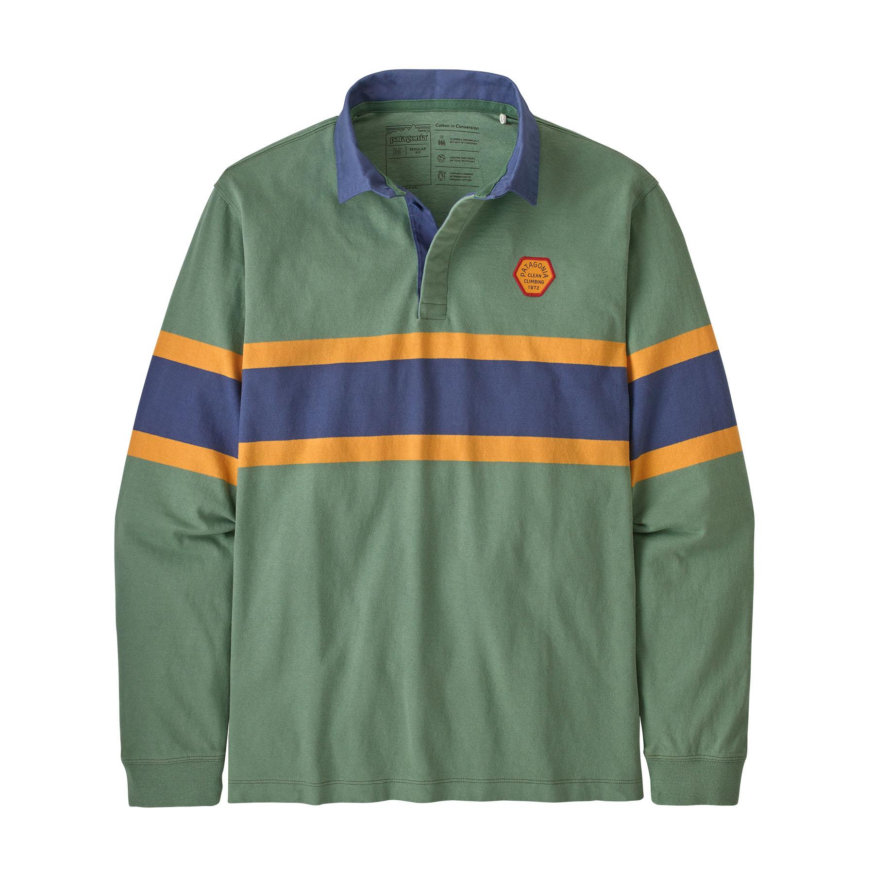 向 Patagonia 元祖經典設計致敬的rugby shirt。