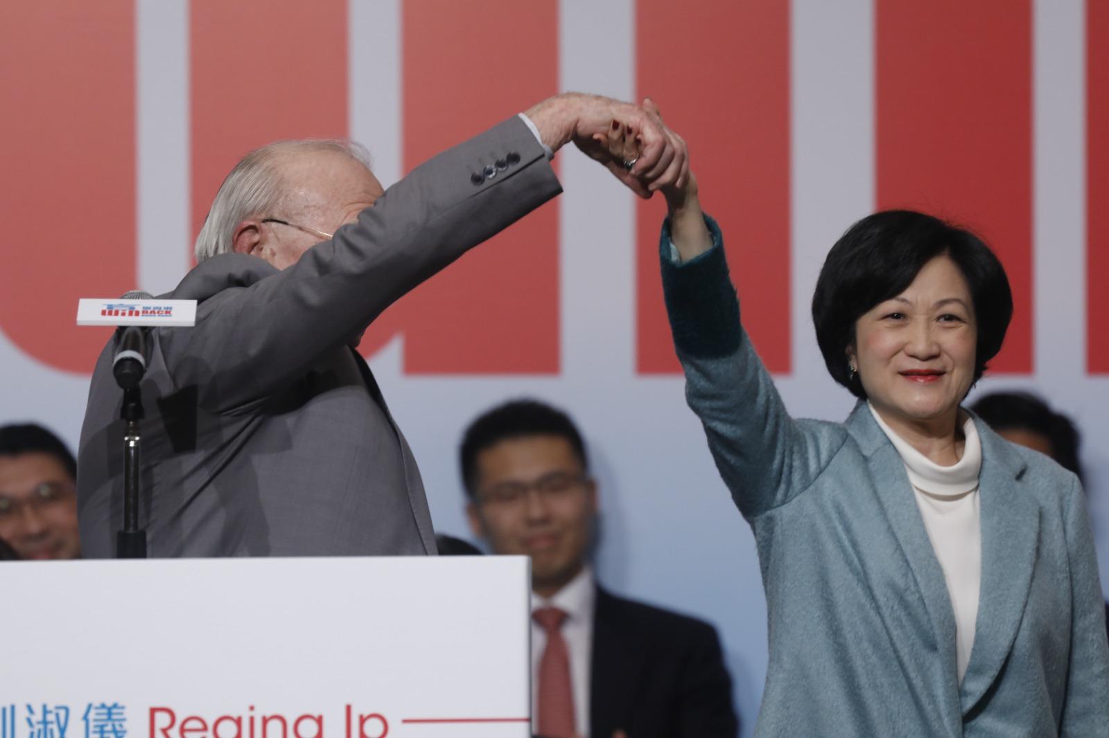 特首選舉|葉劉承認「有諗過」:如果今次唔參選,將來都唔會