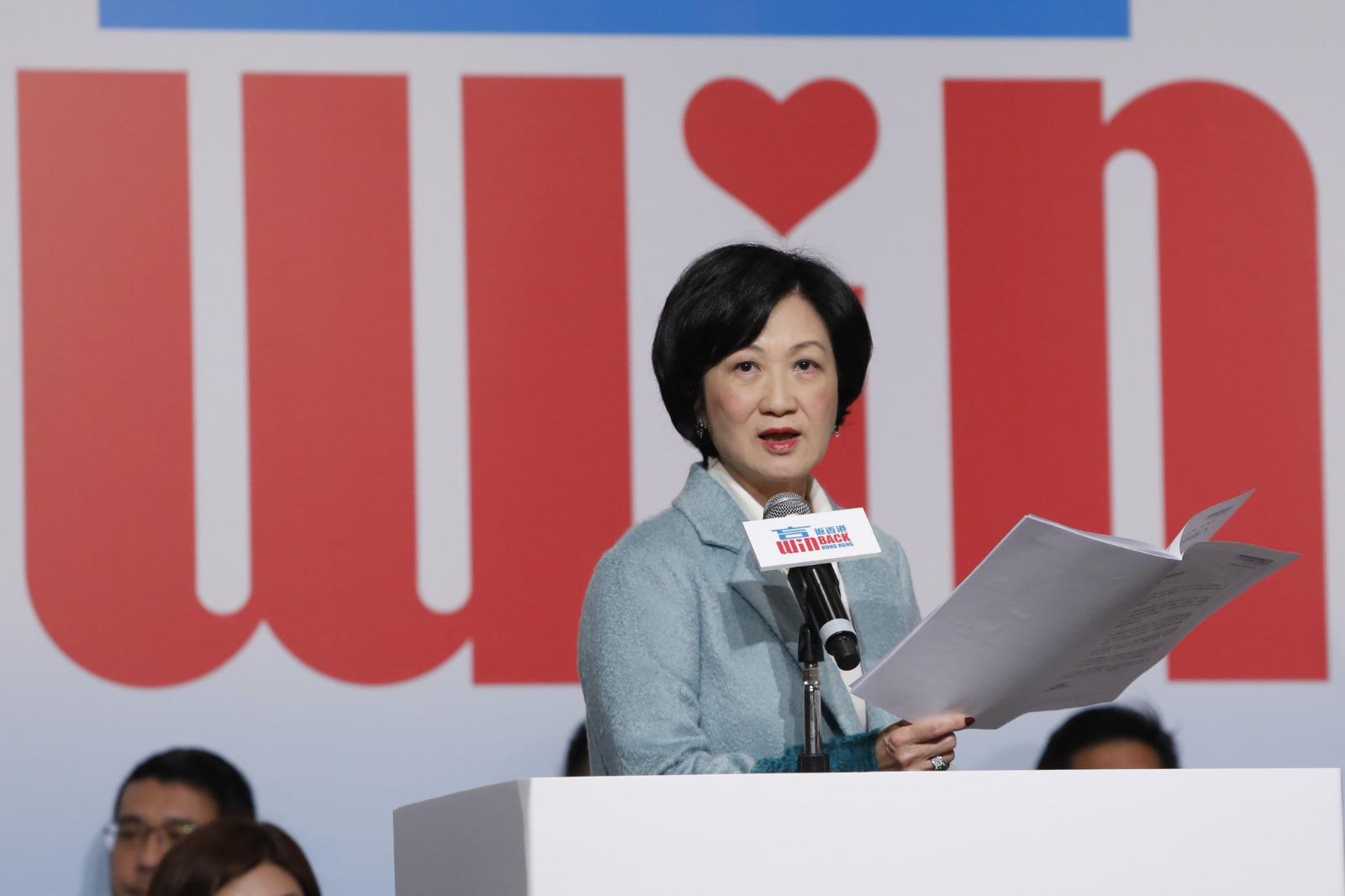 特首選舉|葉劉承認「有諗過」:如果今次唔參選,將來都唔會