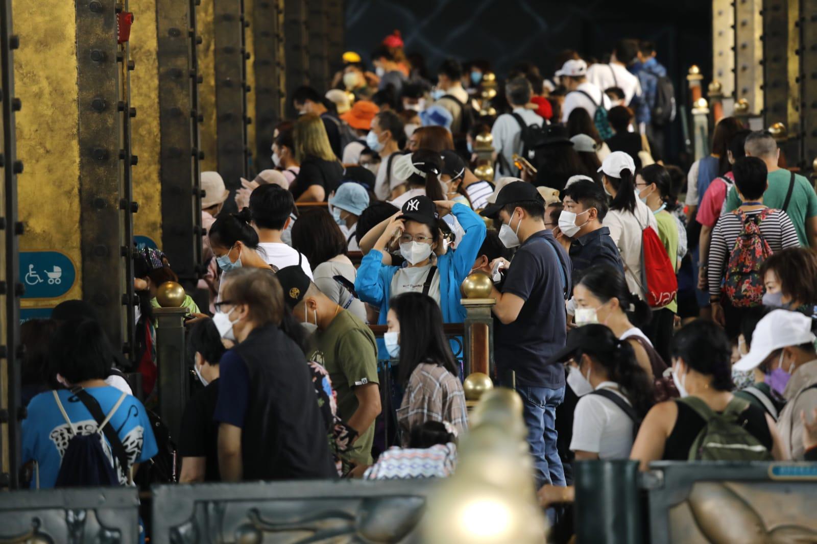 社交措施|海洋公園迪士尼樂園重開現人潮