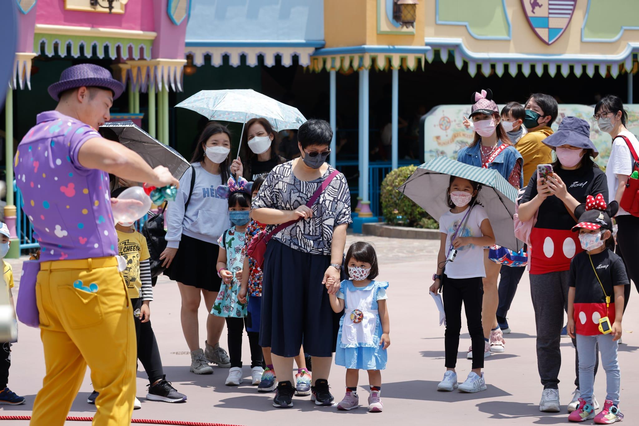 社交措施|海洋公園迪士尼樂園重開現人潮