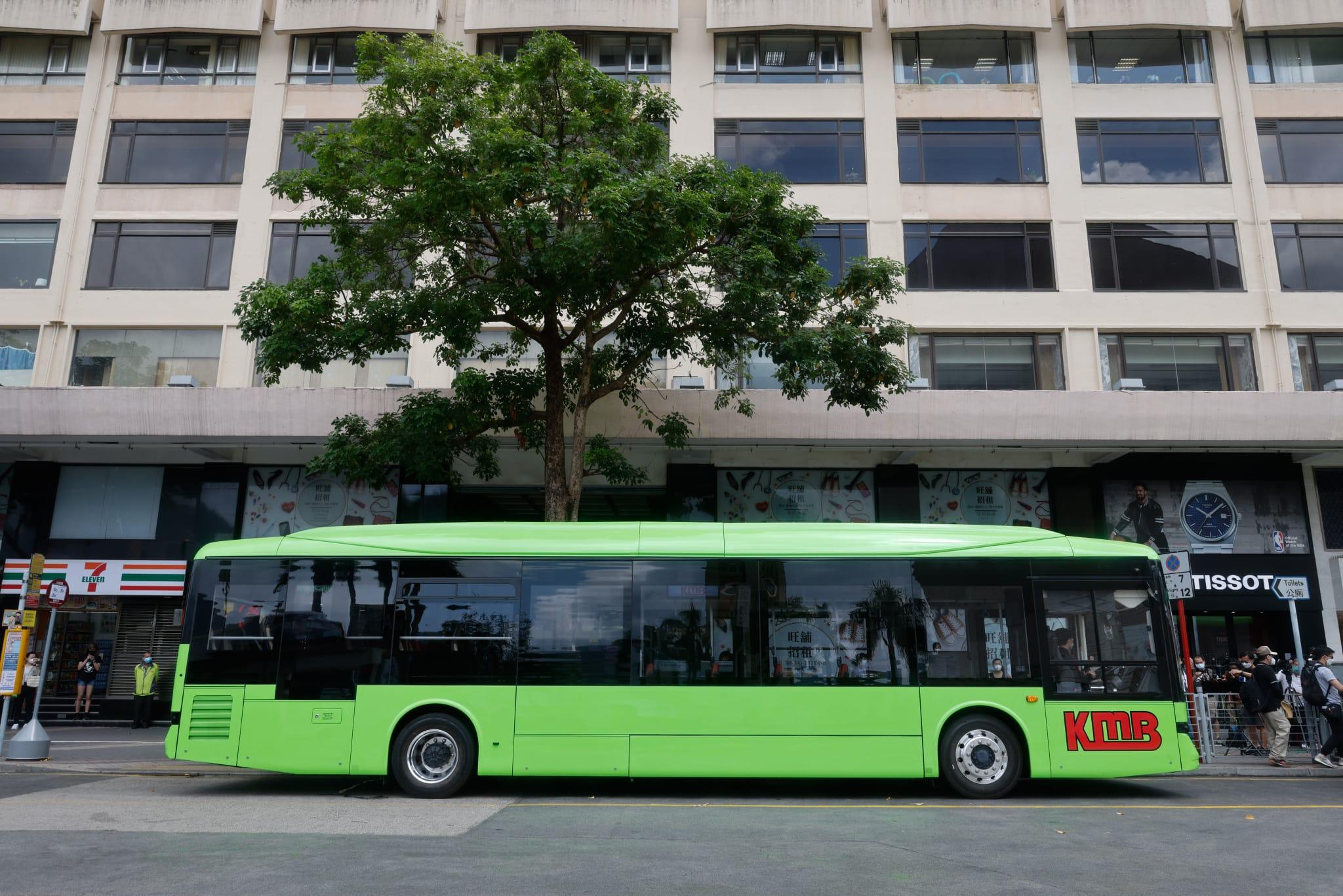 九巴新一代比亞迪單層電動巴士投入服務 行走6號線可載客81人